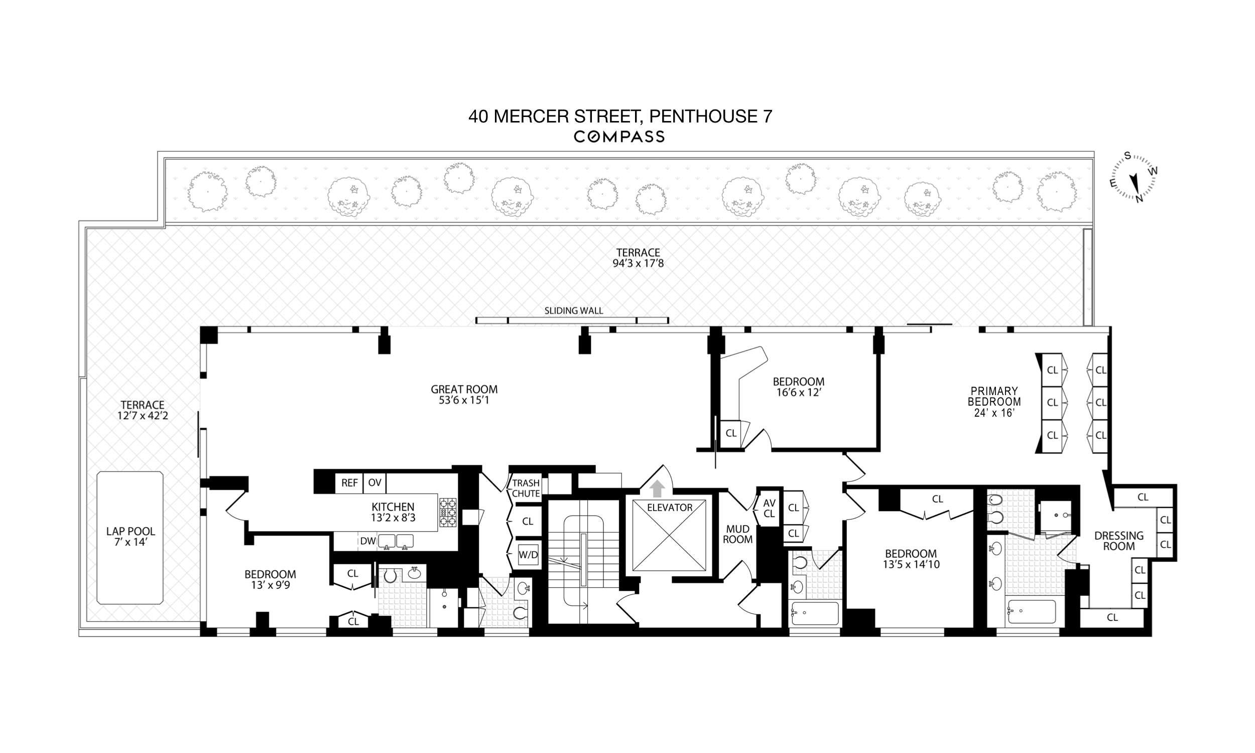 40 Mercer Street, Unit PH7 Manhattan, NY 10013 - Photo 22 of 22