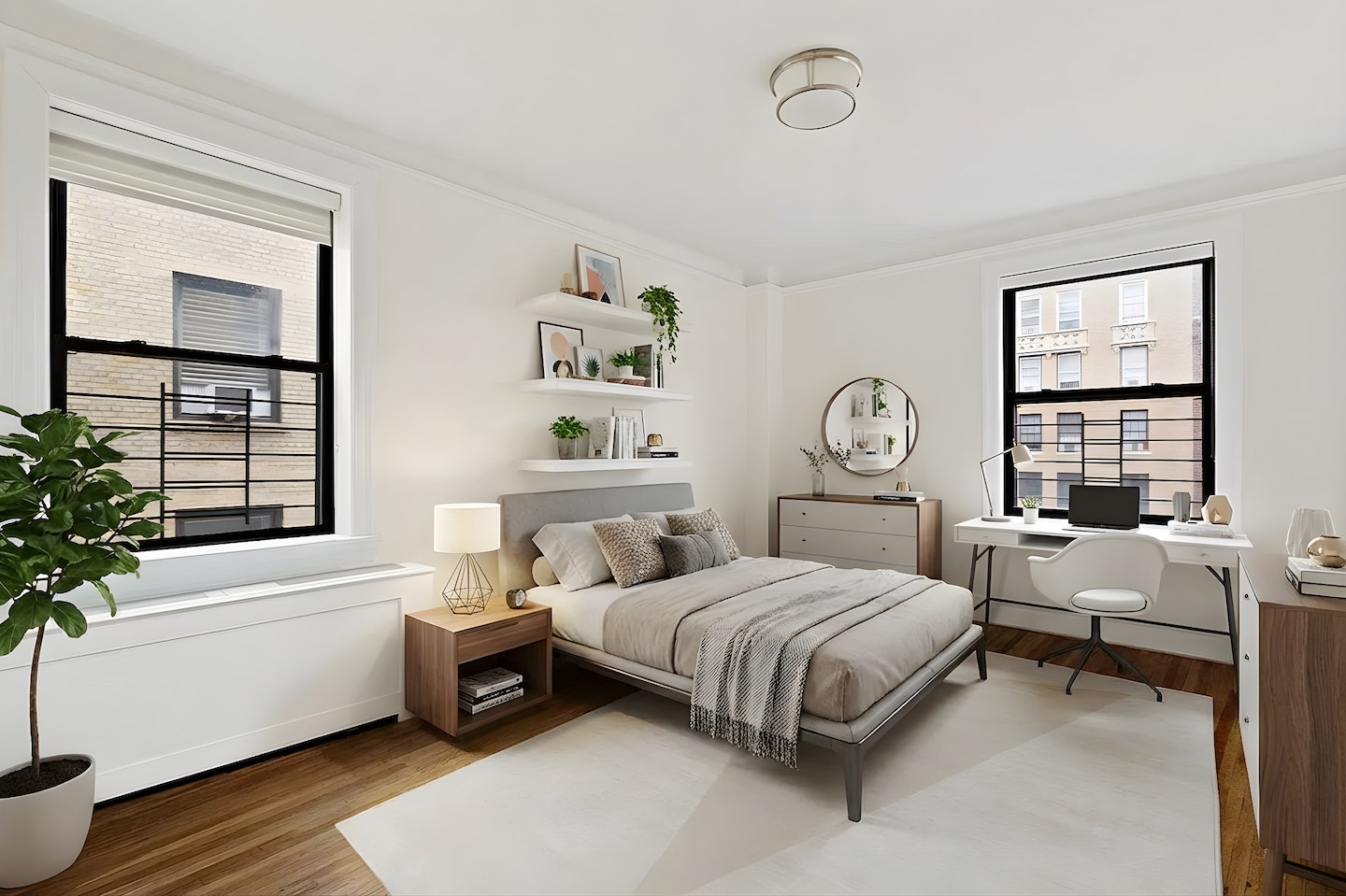 905 West End Avenue, Unit 112 Manhattan, NY 10025 - Photo 7 of 12 a bedroom with a bed and a window