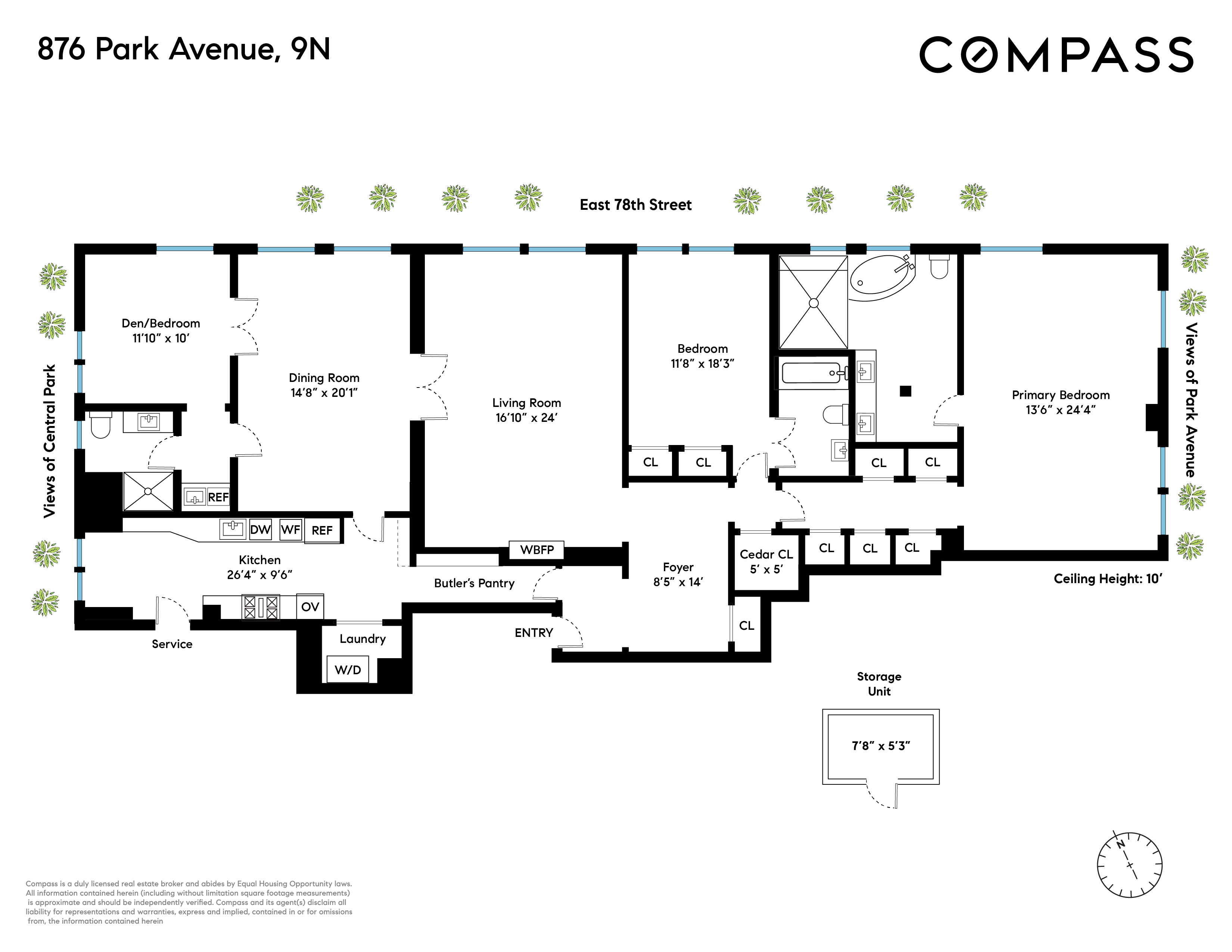 876 Park Avenue, Unit 9N Manhattan, NY 10075 - Photo 17 of 18