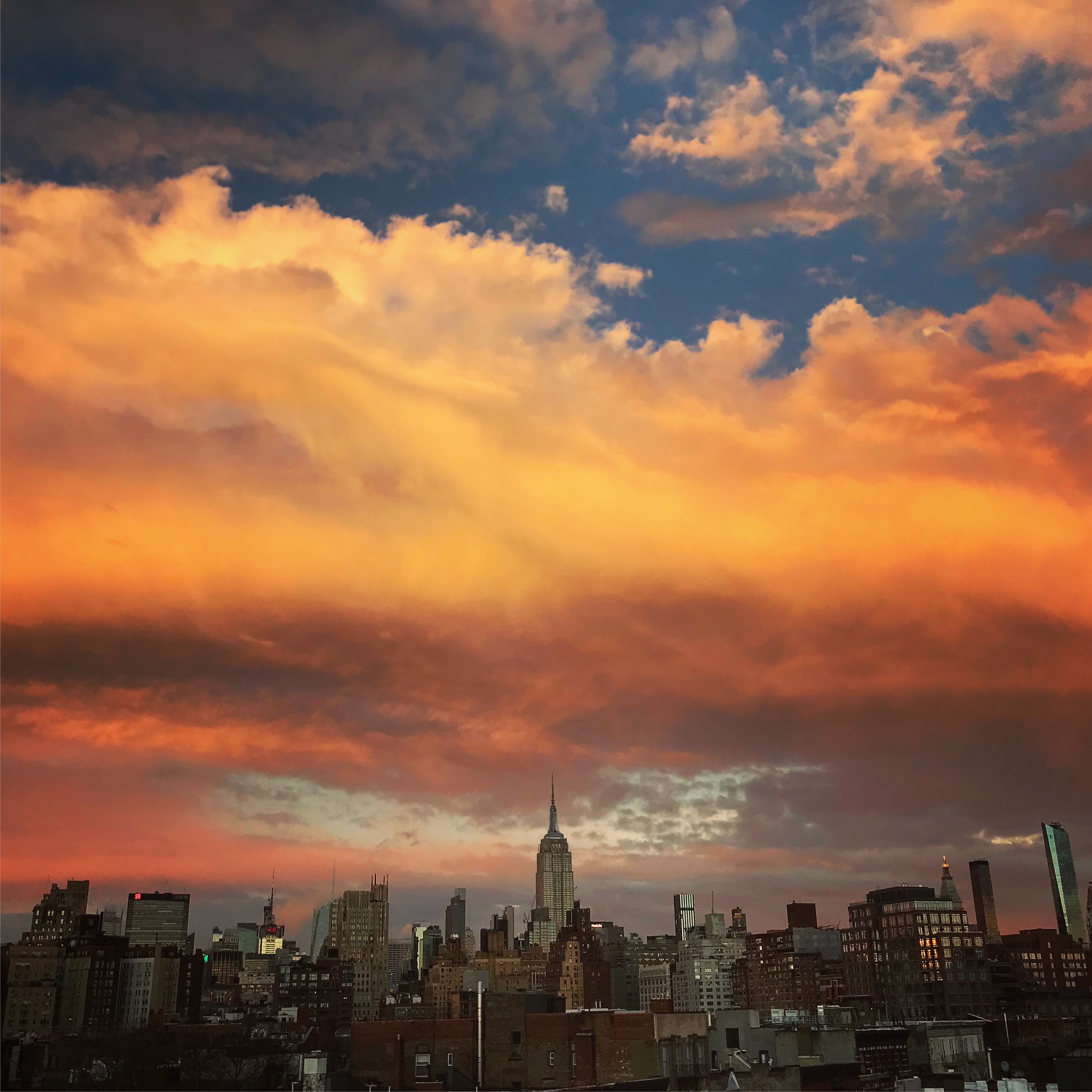 96 Perry Street, Unit B3 Manhattan, NY 10014 - Photo 11 of 16 a view of a city with sunset