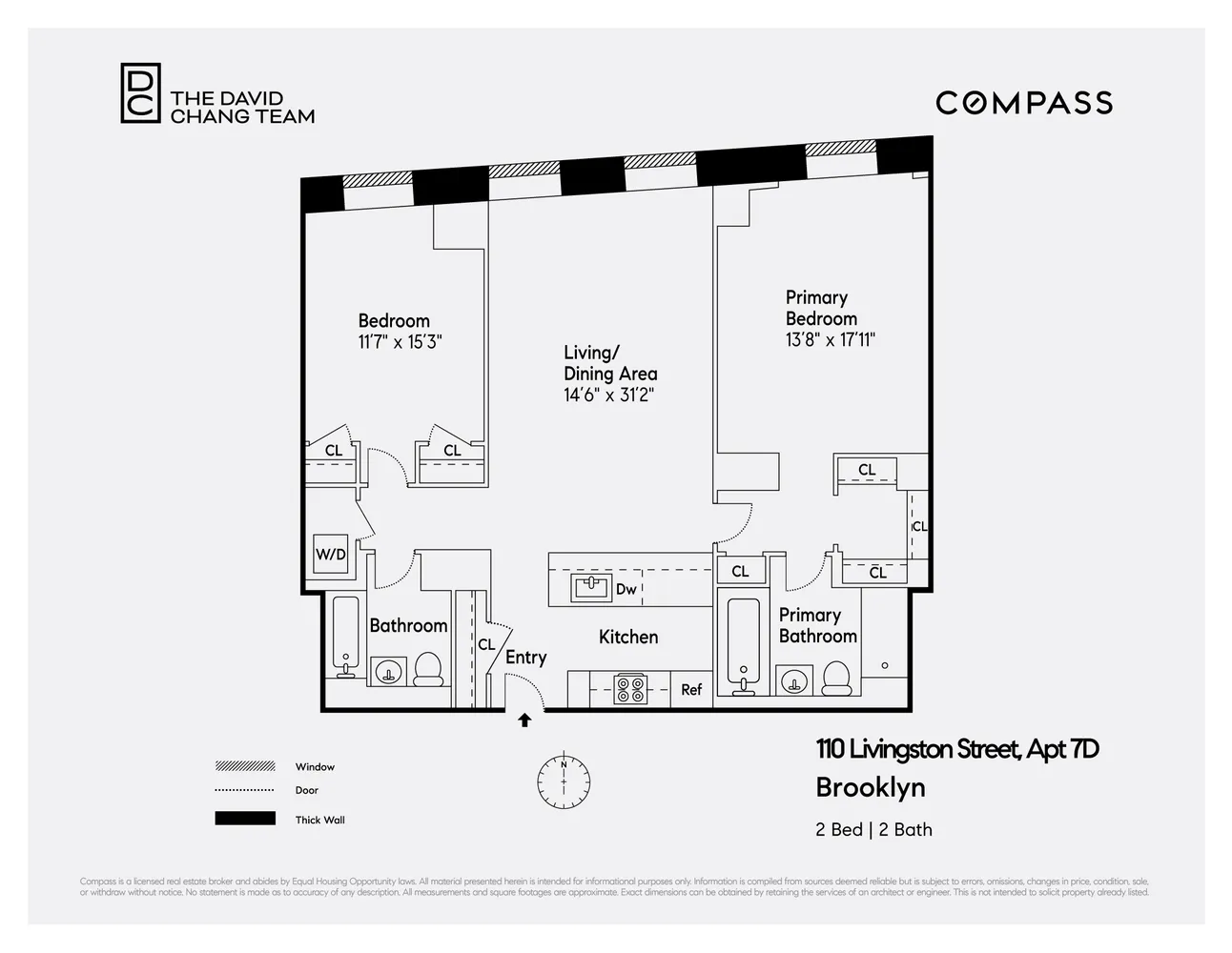 $1,650,000 | 110 Livingston Street, Unit 7D | Downtown Brooklyn
