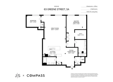 $4,500,000 | 63 Greene Street, Unit 5A | SoHo
