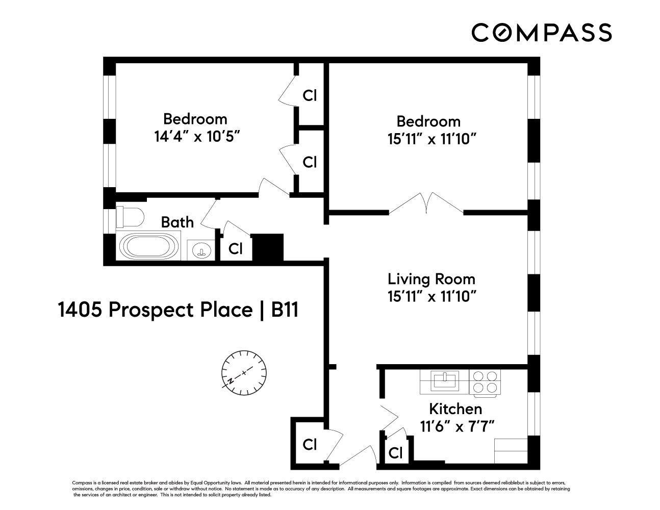 1405 Prospect Place, Unit B11 Brooklyn, NY 11213 - Photo 12 of 12 a picture