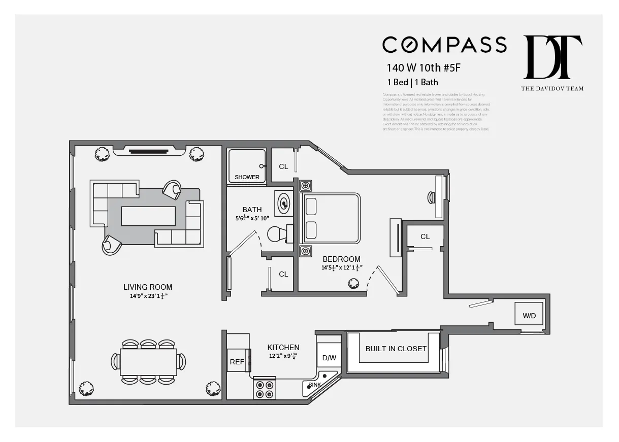$10,250 | 140 West 10th Street, Unit 5F | West Village