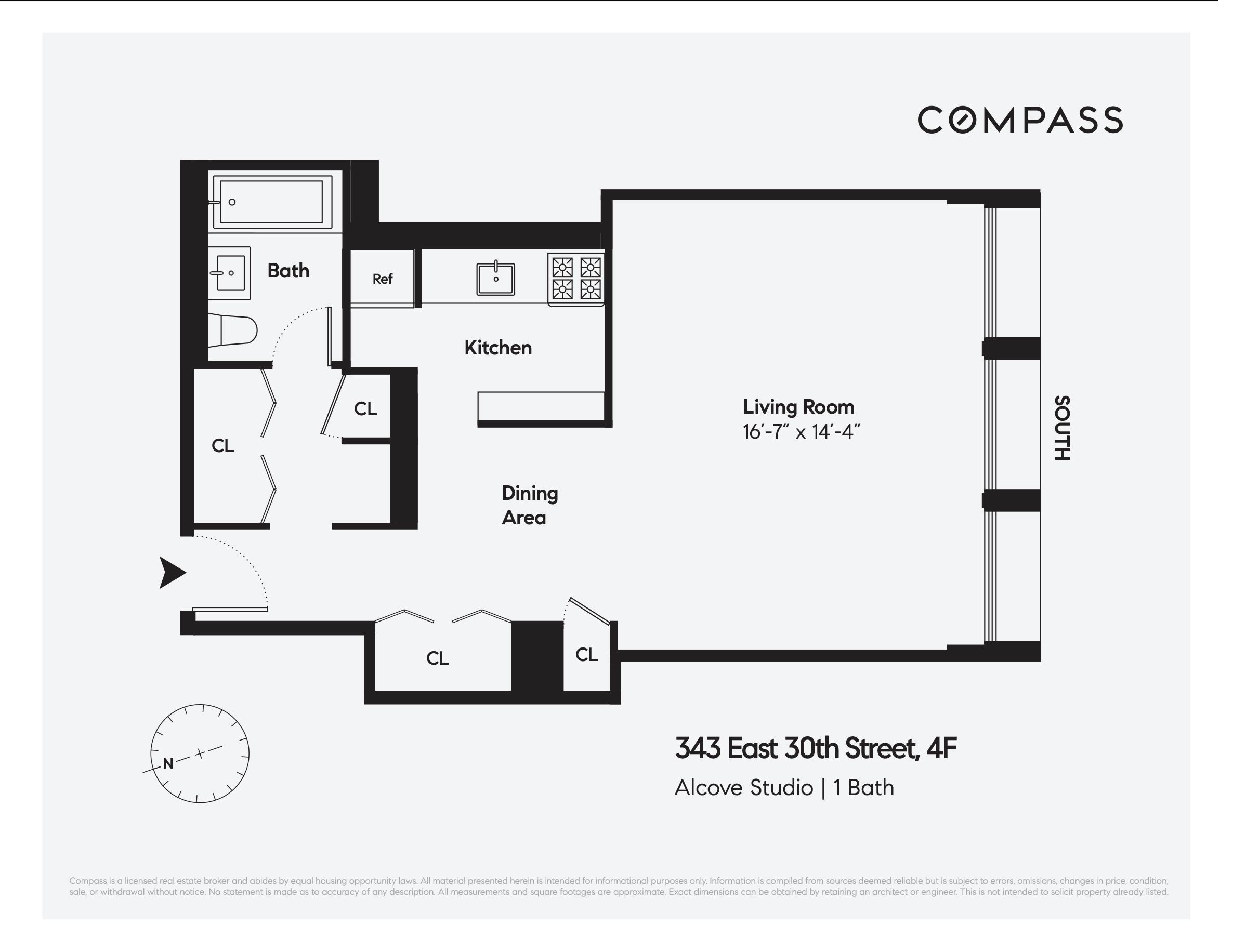 343 East 30th Street, Unit 4F Manhattan, NY 10016 - Photo 16 of 16 a picture