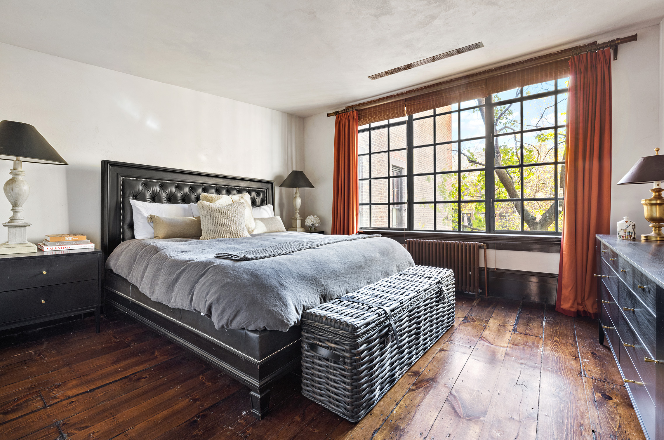 68 Morton Street Manhattan, NY 10014 - Photo 8 of 21 a bedroom with a large bed and a window