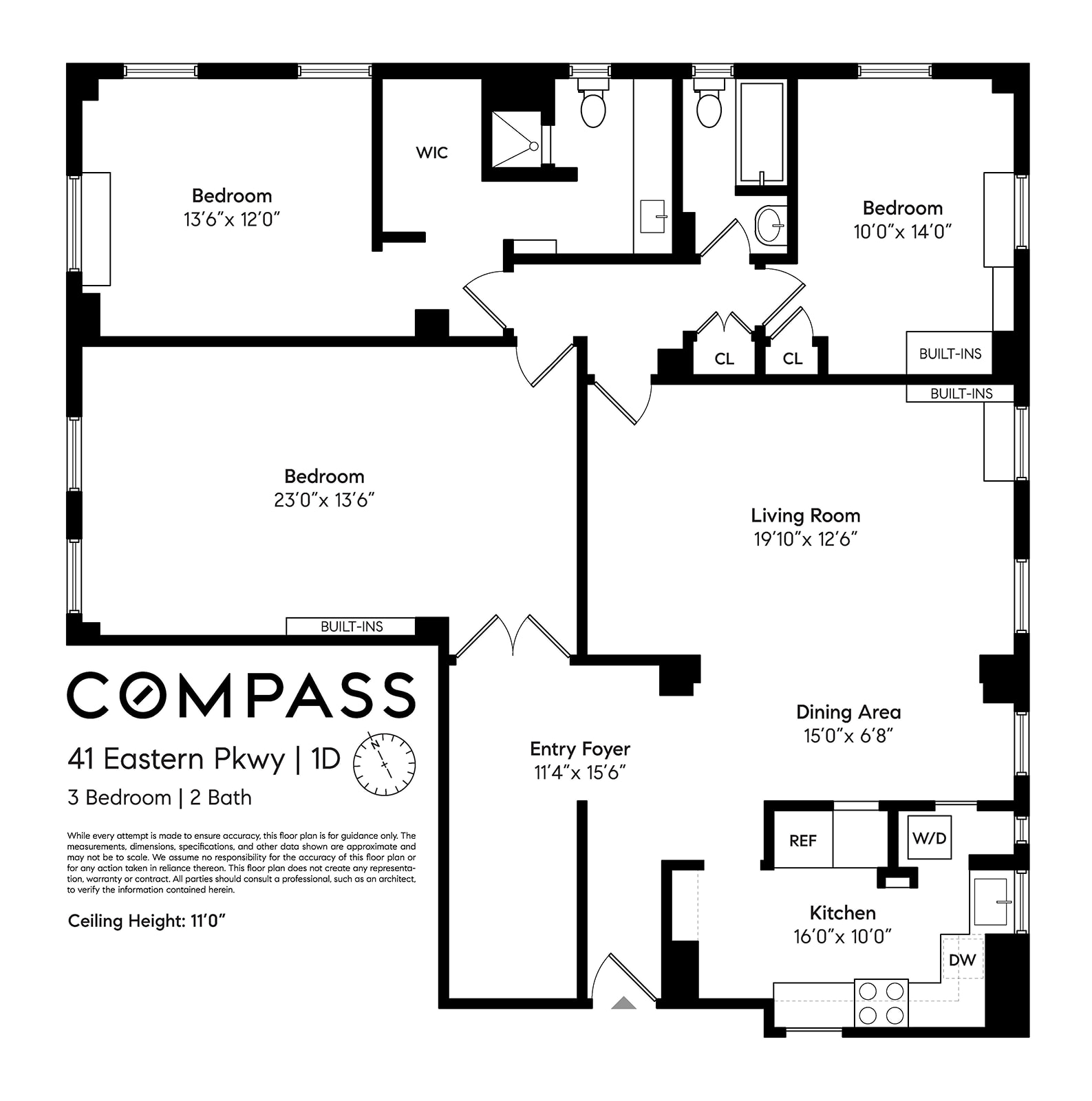 41 Eastern Parkway, Unit 1D Brooklyn, NY 11238 - Photo 14 of 16