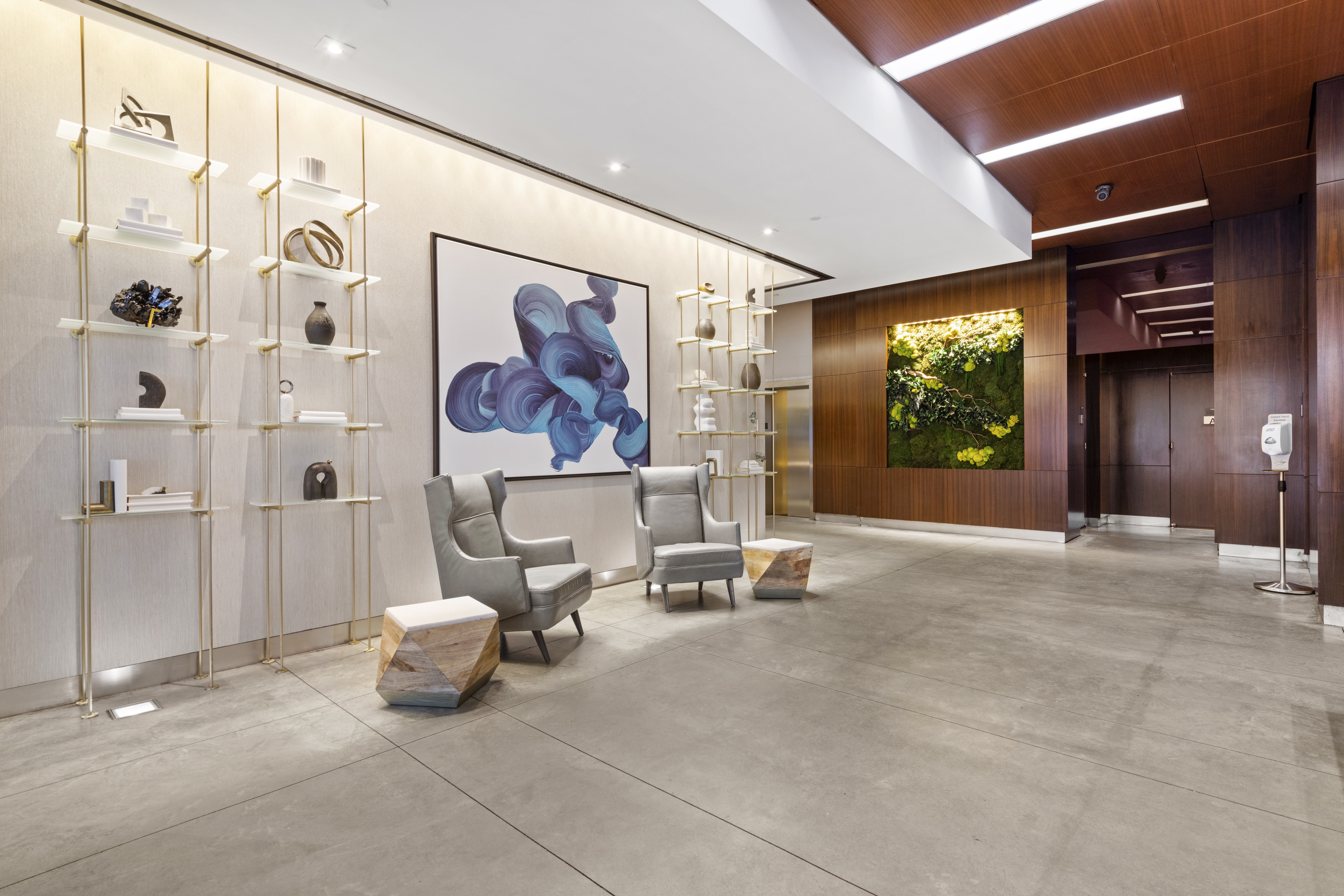 225 East 34th Street, Unit 8B Manhattan, NY 10016 - Photo 16 of 18 a view of a hallway with dining area