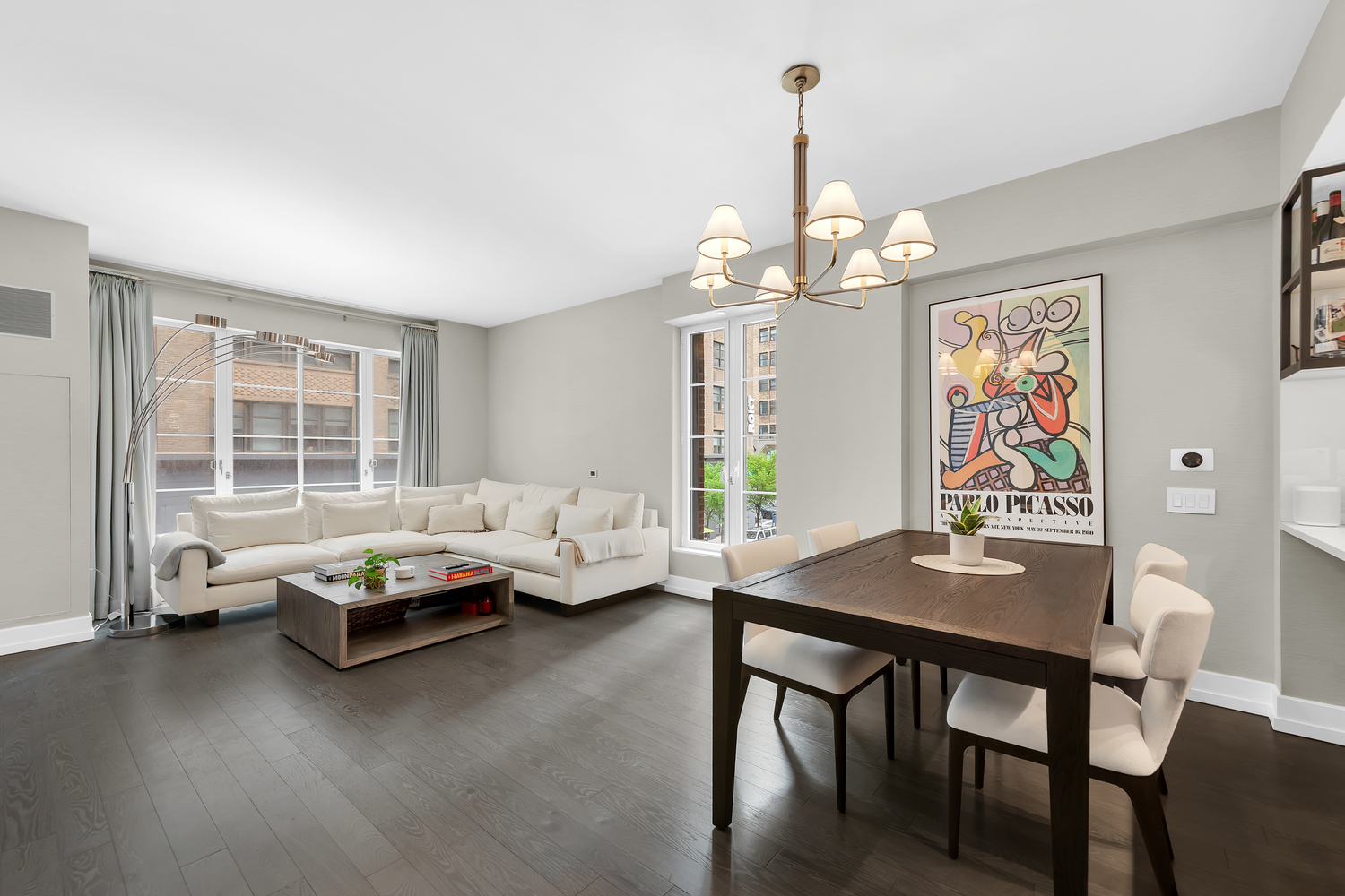 70 Charlton Street, Unit 3F Manhattan, NY 10014 - Photo 1 of 15 a outdoor dining room with furniture and window