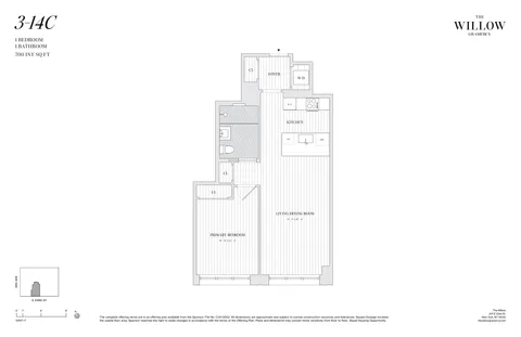 $1,375,000 | 201 East 23rd Street, Unit 6C | Gramercy