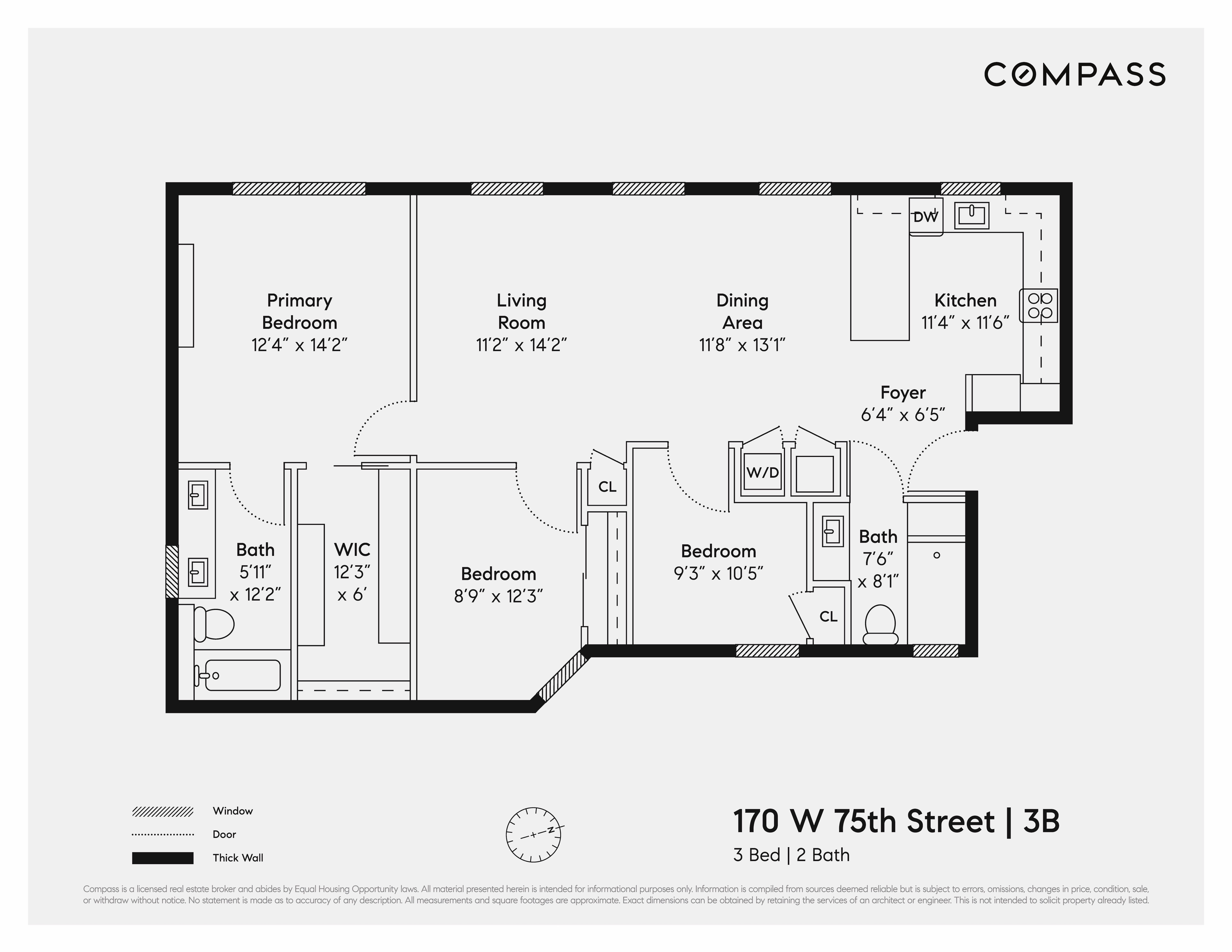 170 West 75th Street, Unit 3B Manhattan, NY 10023 - Photo 12 of 12