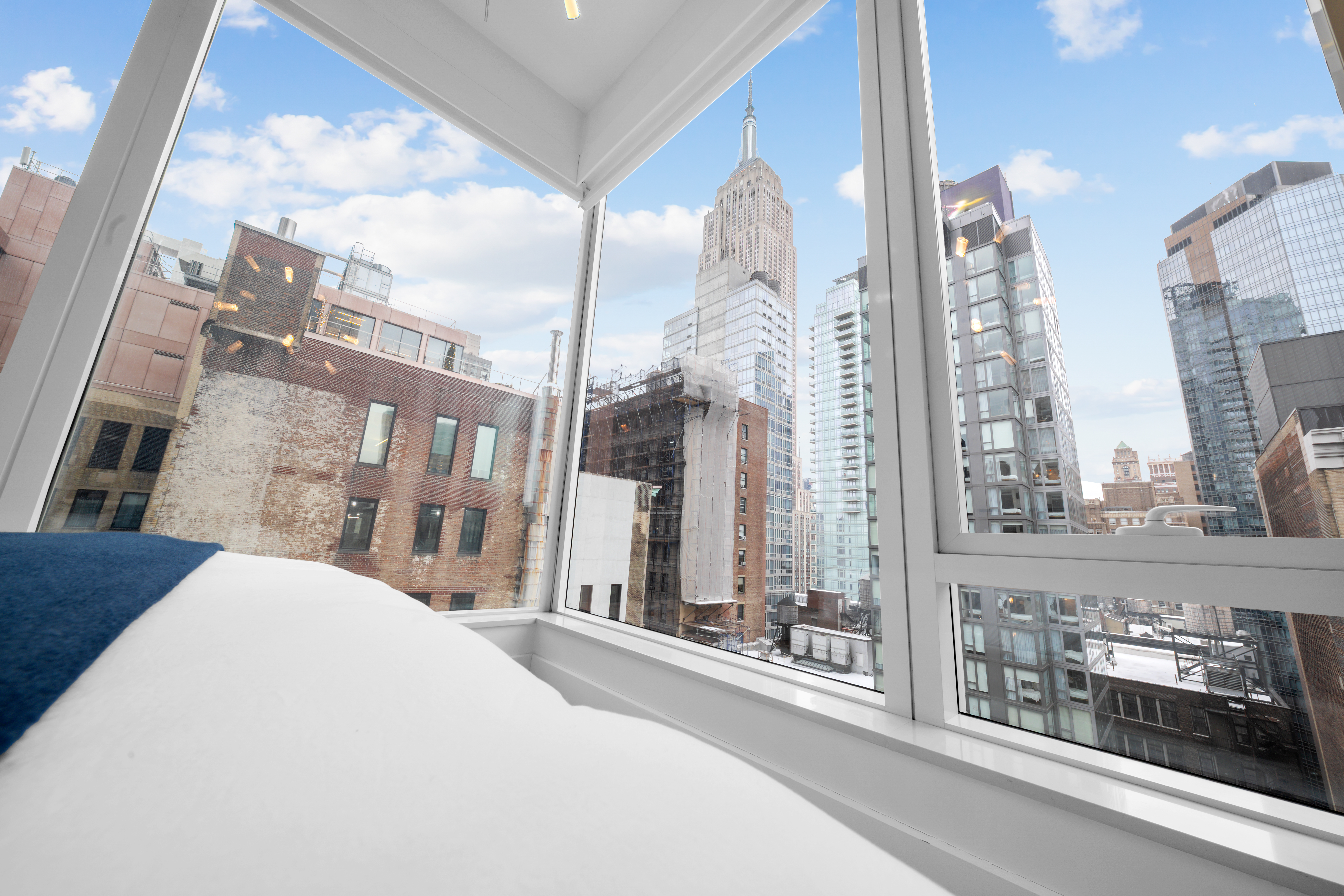15 East 30th Street, Unit 19B Manhattan, NY 10016 - Photo 19 of 40 a view of a building from a balcony