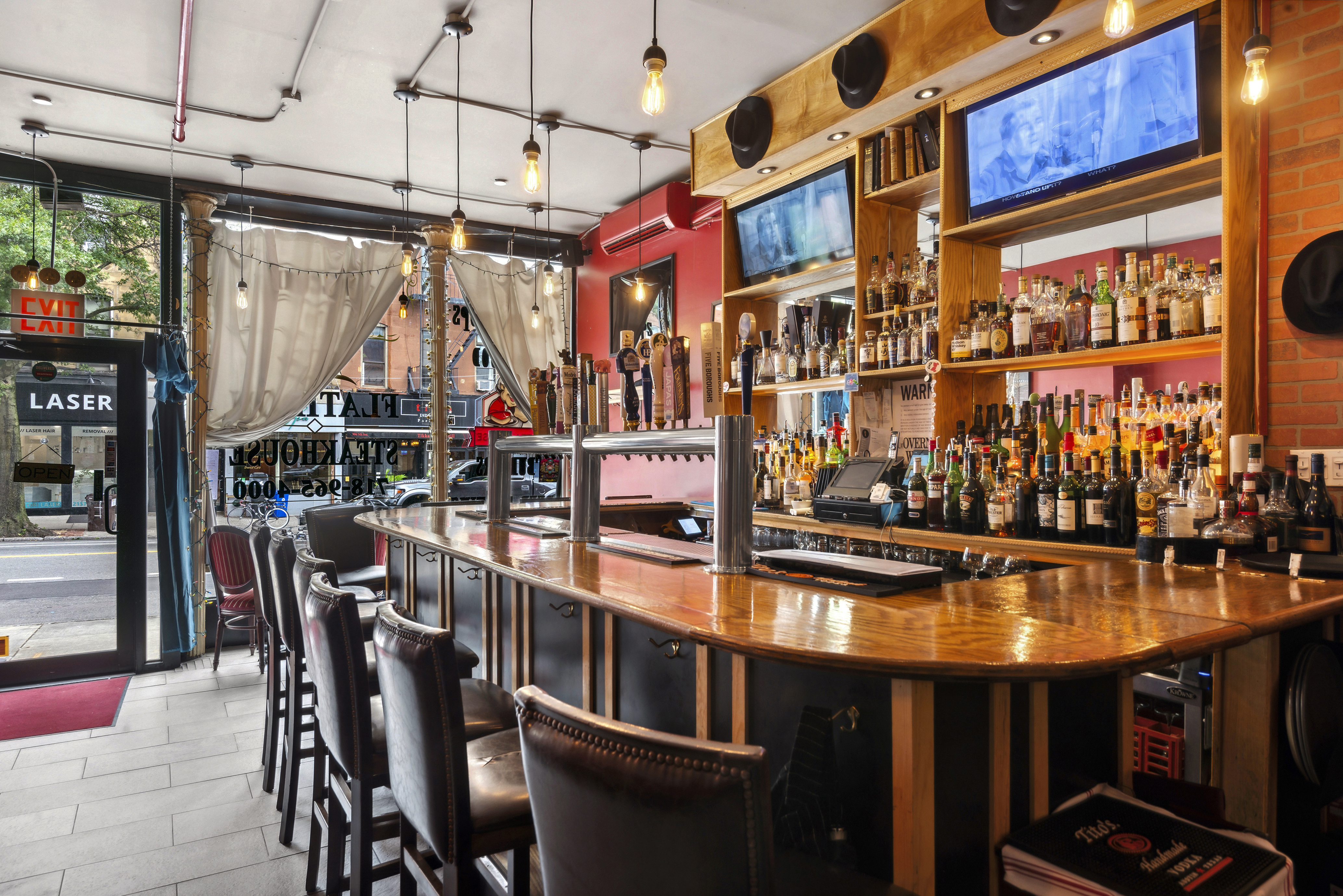 397 5th Avenue Brooklyn, NY 11215 - Photo 2 of 14 a city view from a dining room with chairs