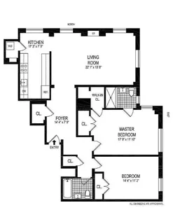 $10,995 | 56 7th Avenue, Unit 19H | West Village