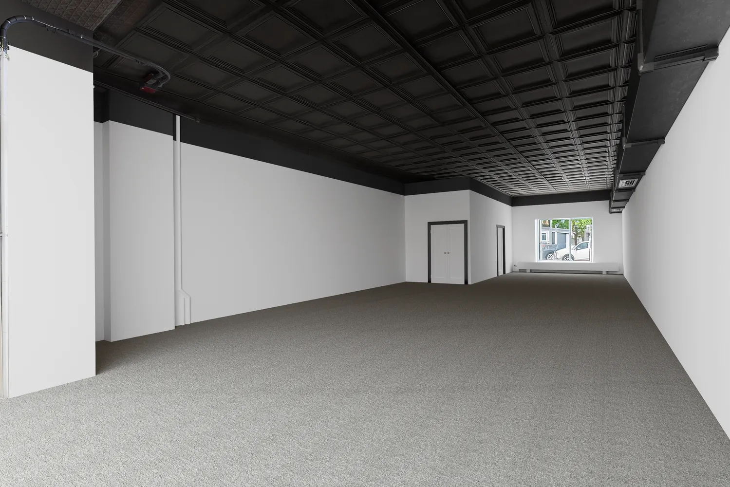 a view of small room