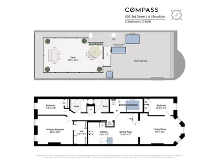 $2,425,000 | 409 3rd Street, Unit 4 | Park Slope