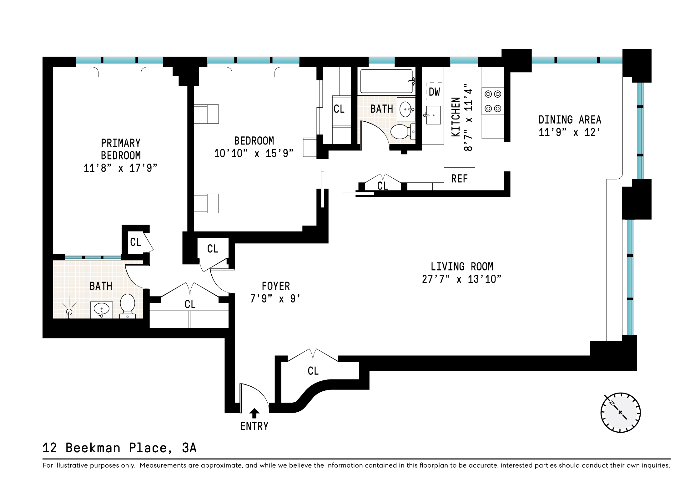 12 Beekman Place, Unit 3A Manhattan, NY 10022 - Photo 20 of 21