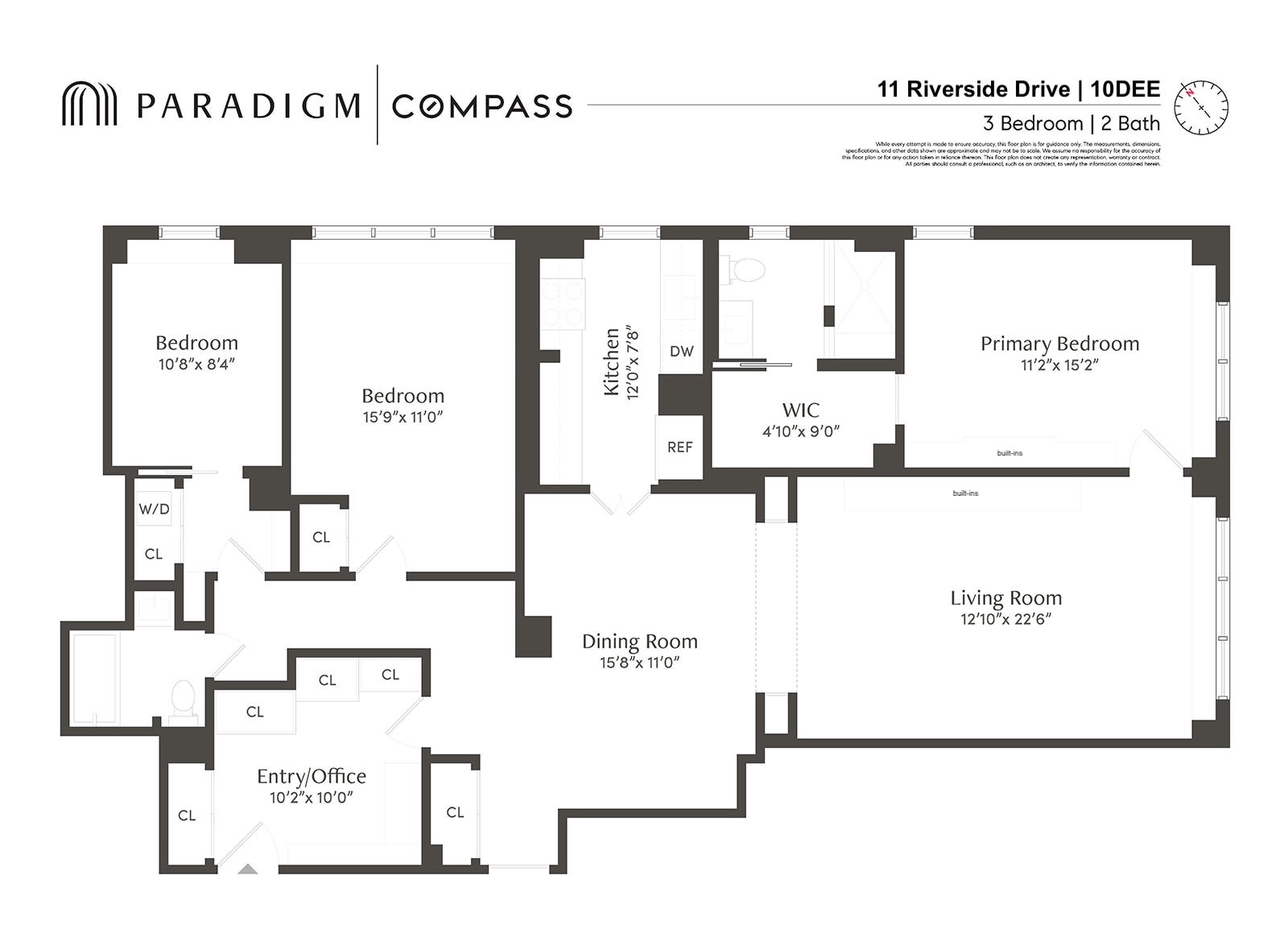 11 Riverside Drive, Unit 10DEE Manhattan, NY 10023 - Photo 13 of 13 Gallery Image 13