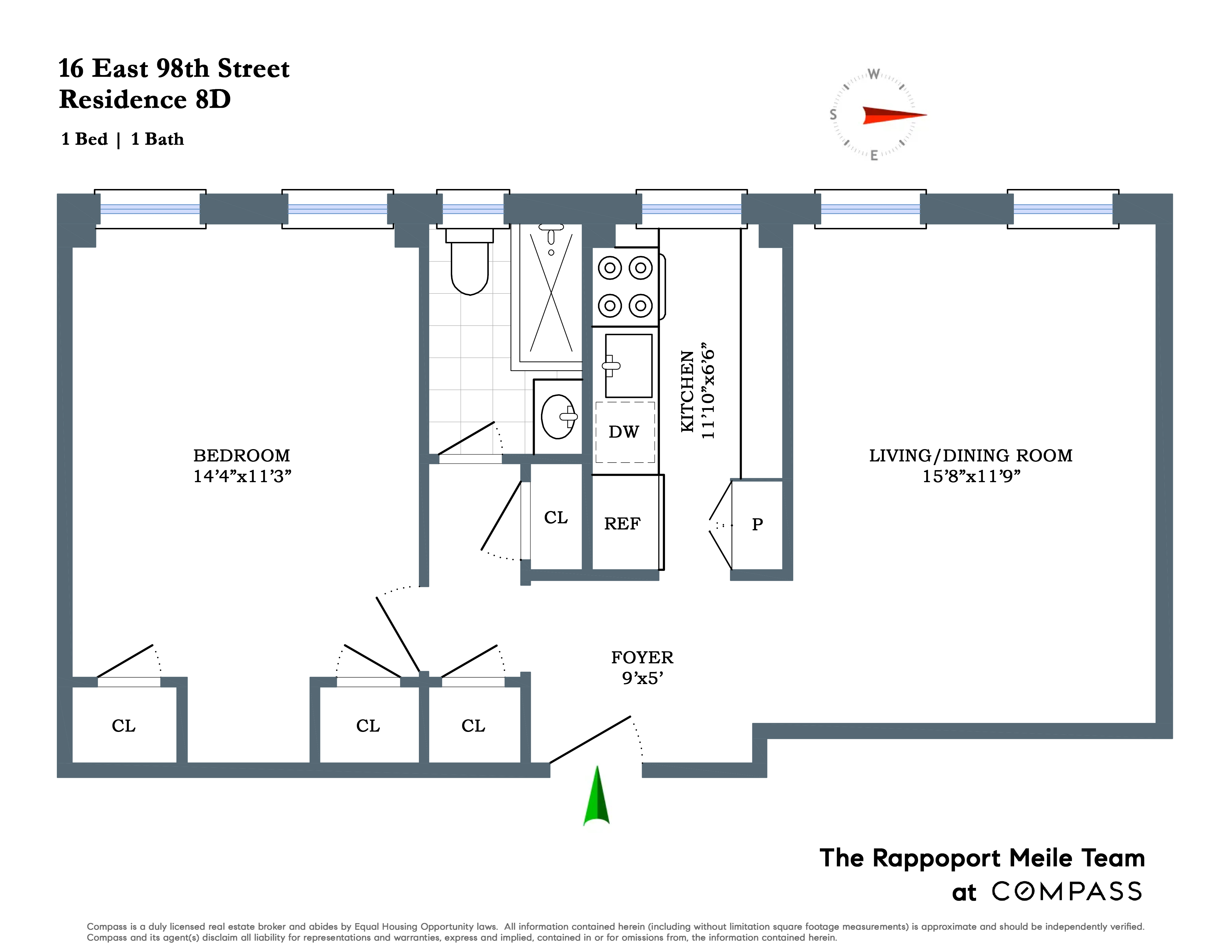 16 East 98th Street, Unit 8D Manhattan, NY 10029 - Photo 11 of 11