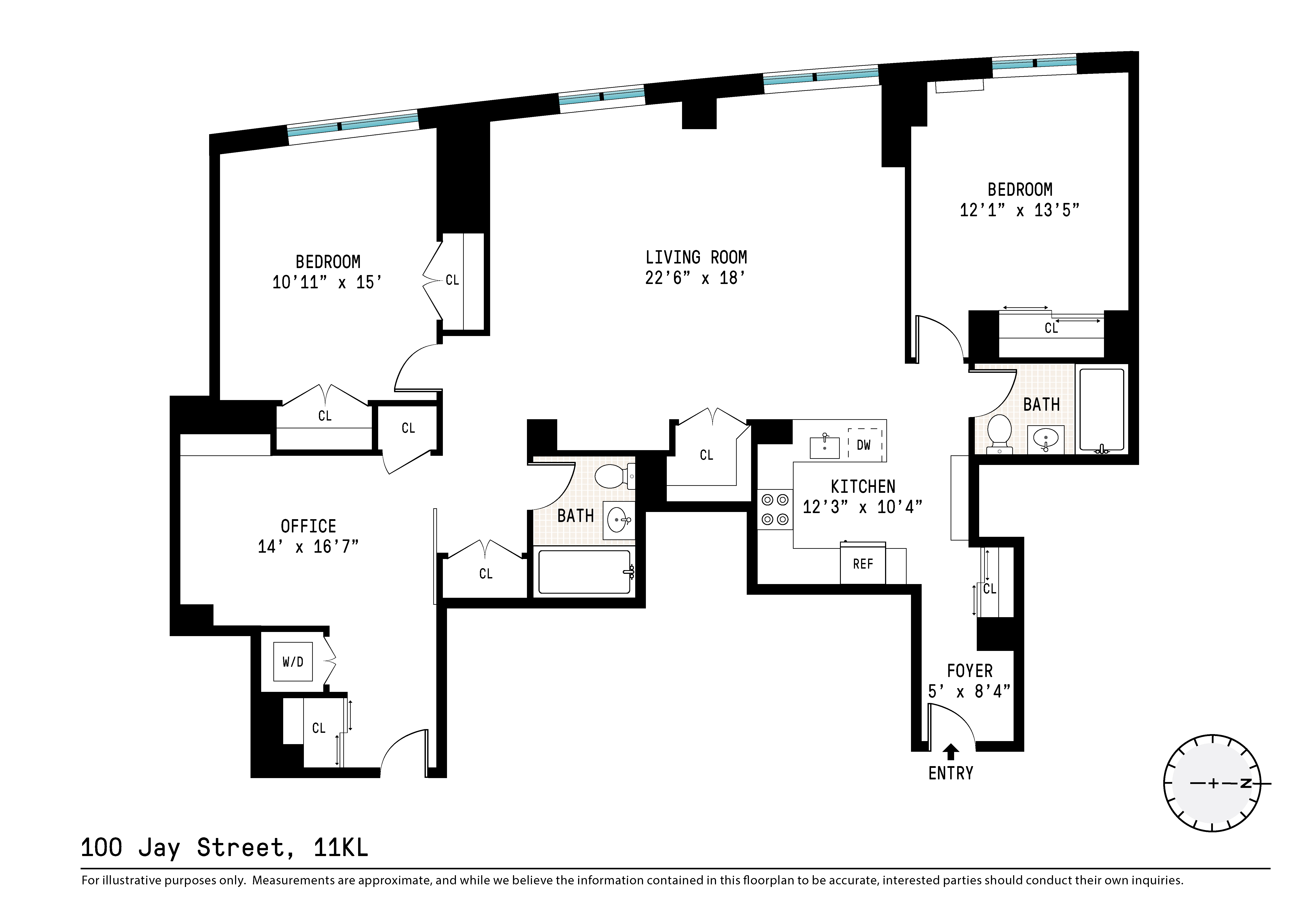 100 Jay Street, Unit 11KL Brooklyn, NY 11201 - Photo 17 of 17