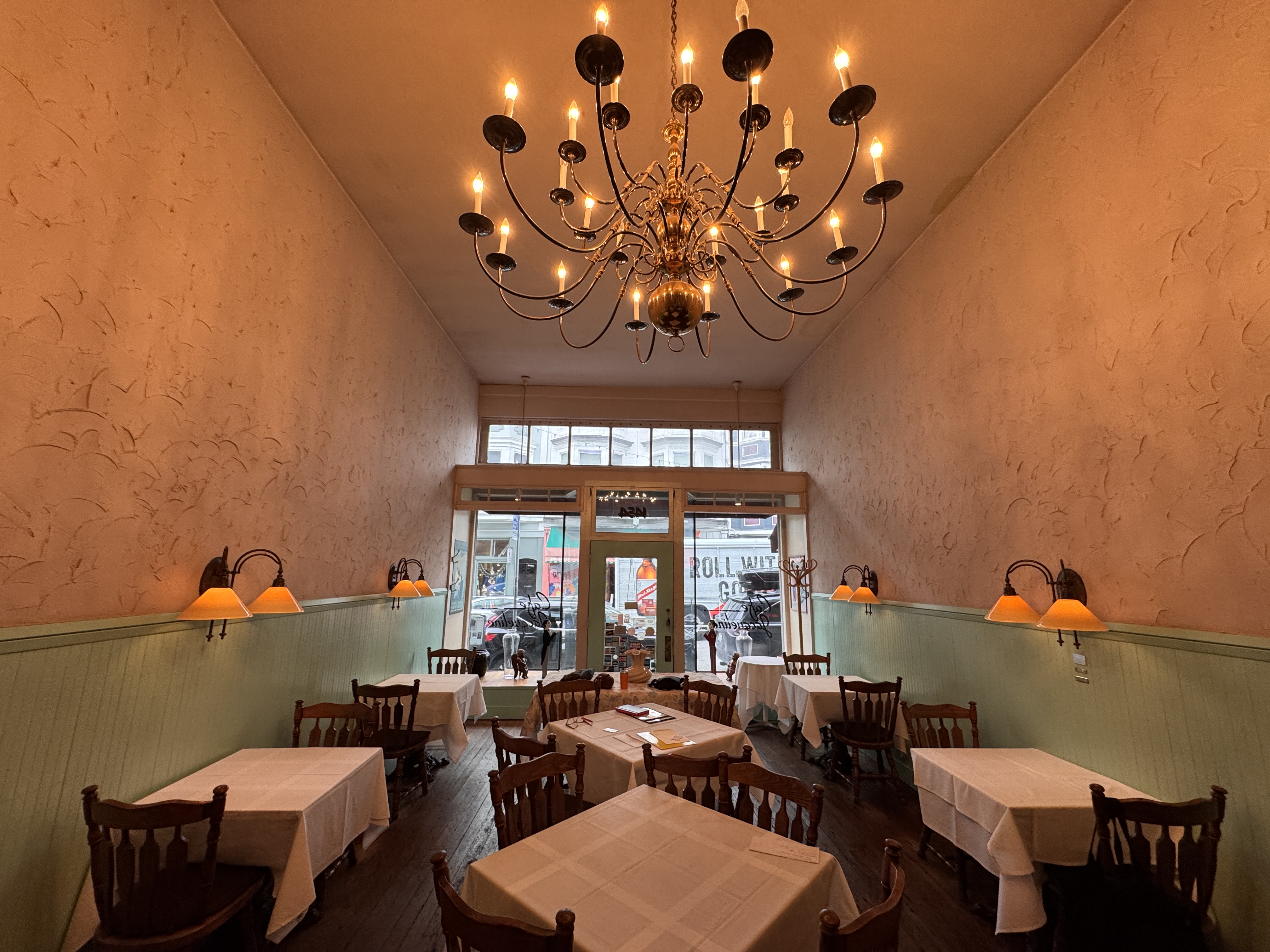 1454 Grant Avenue San Francisco, CA 94133 - Photo 2 of 34 a view of a dining room with furniture window and outside view