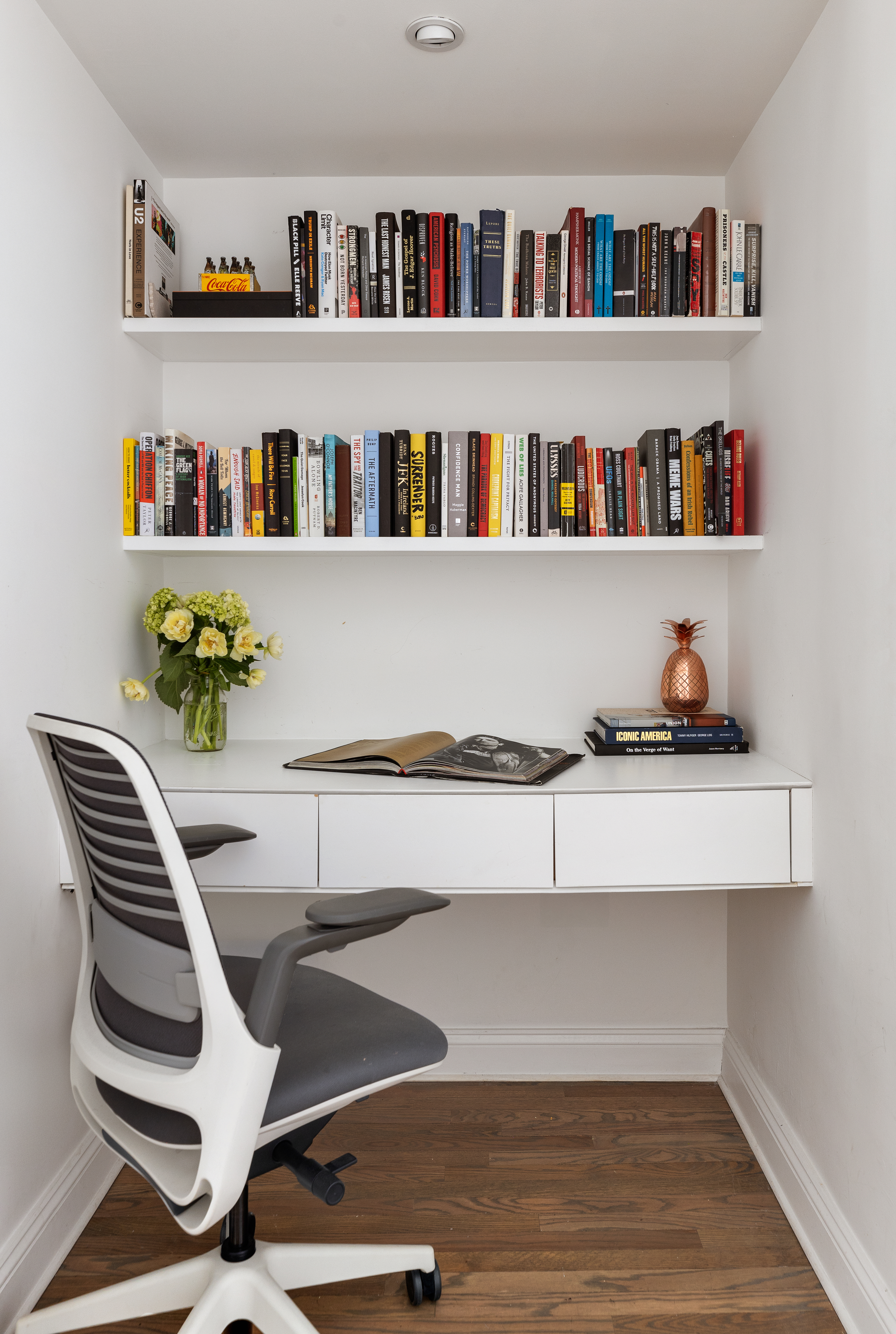 410 West 24th Street, Unit 9K Manhattan, NY 10011 - Photo 6 of 10 a view of a workspace with furniture