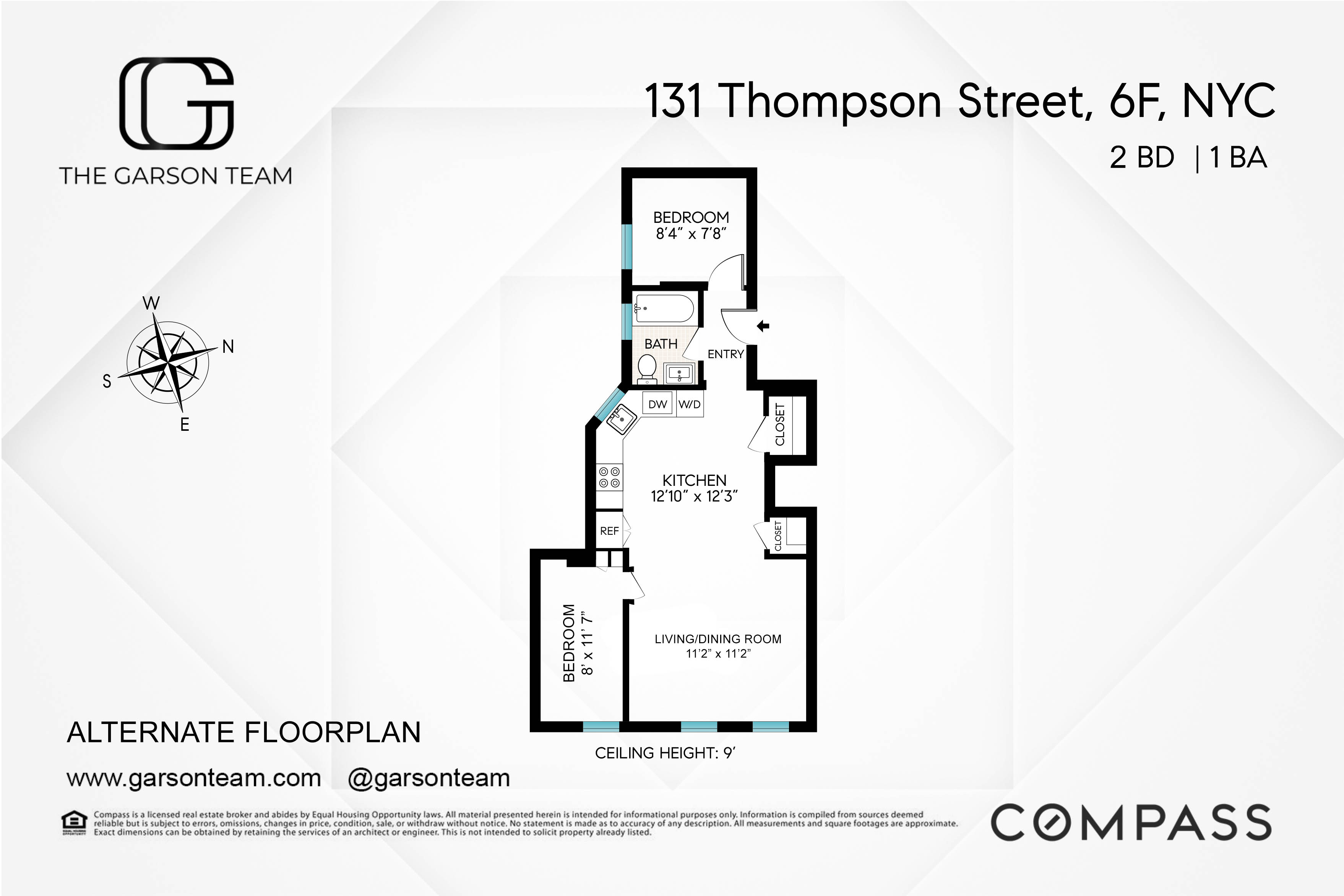 131 Thompson Street, Unit 6F Manhattan, NY 10012 - Photo 8 of 9 a picture of a park