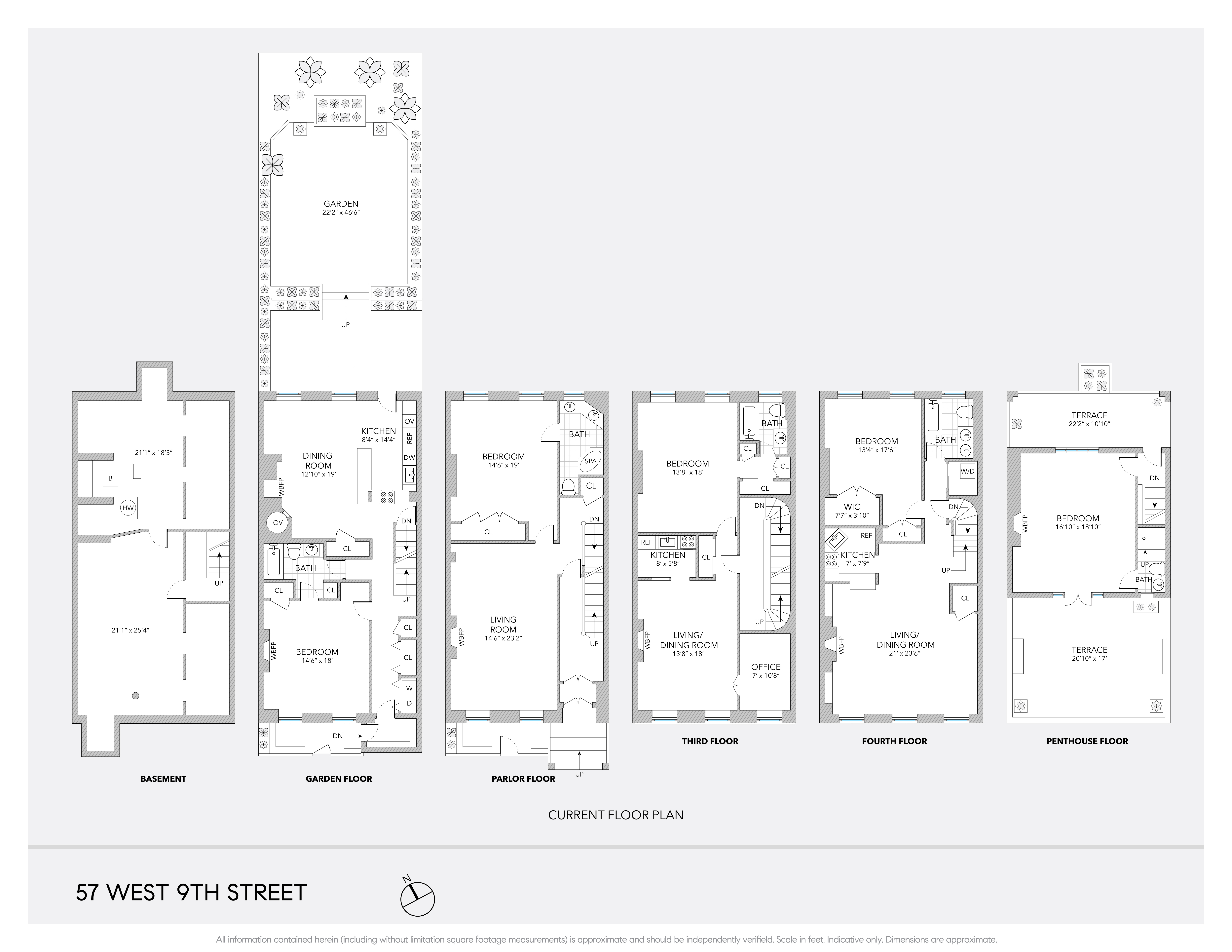 57 West 9th Street Greenwich Village New York NY 10011