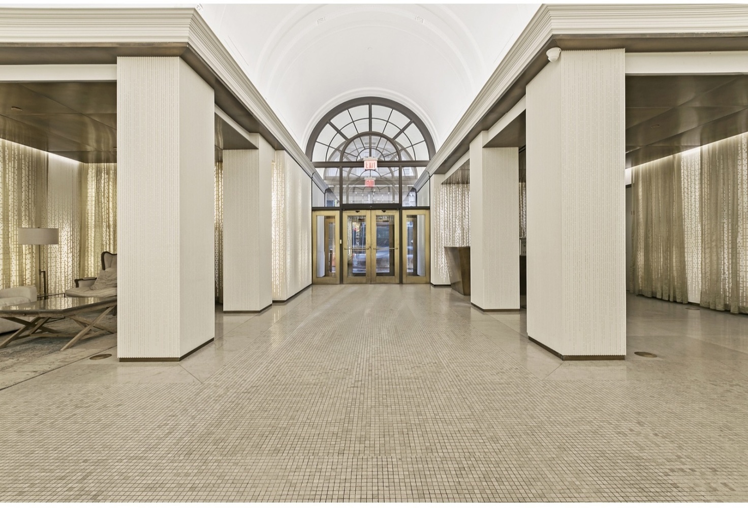 93 Worth Street, Unit 405 Manhattan, NY 10013 - Photo 6 of 18 a view of an entryway with wooden floor