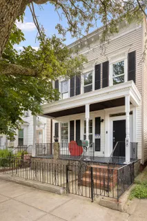 front view of a house with a porch