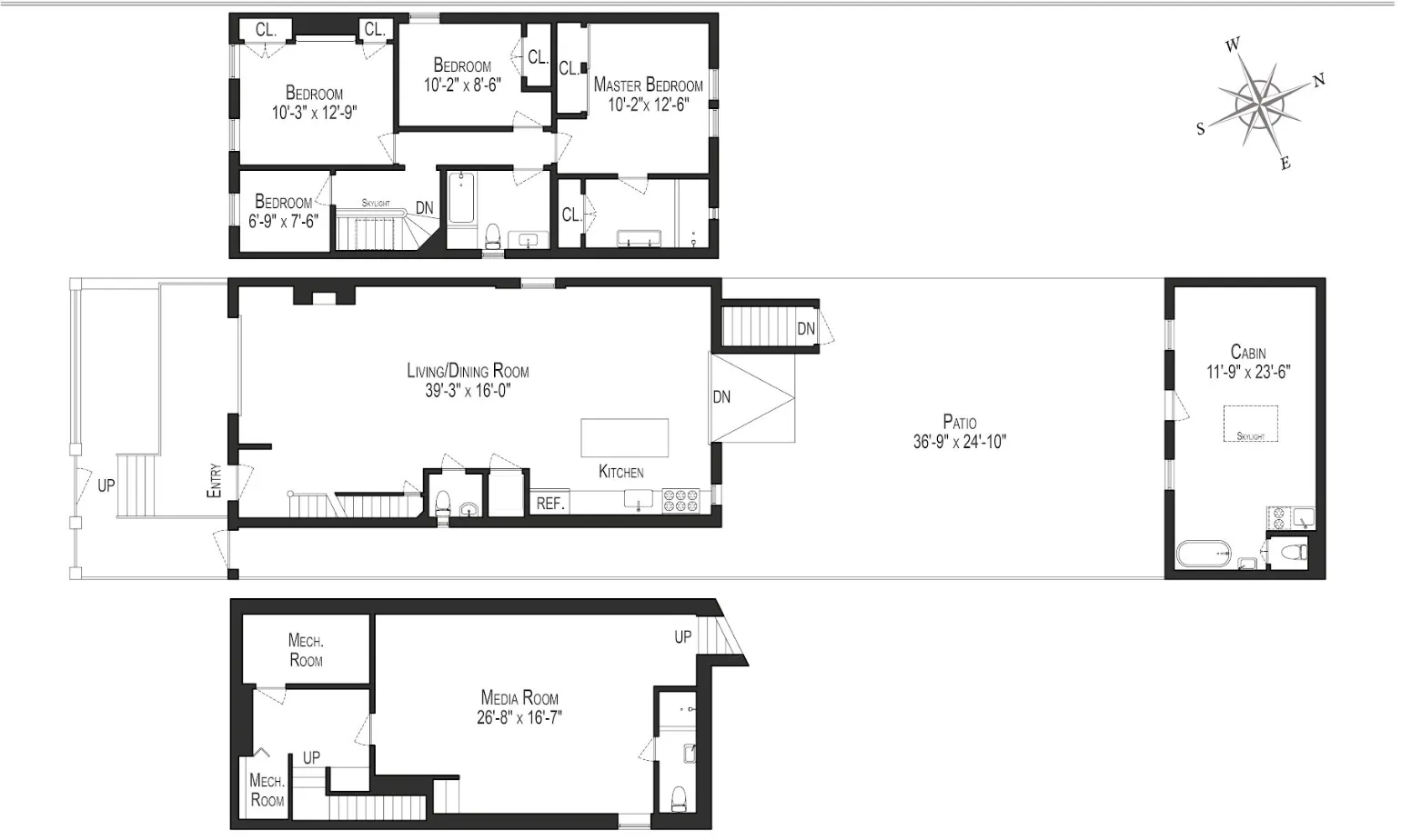 111 Powers Street Brooklyn, NY 11211 - Photo 16 of 16 a picture of a room with a white wall and a white wall