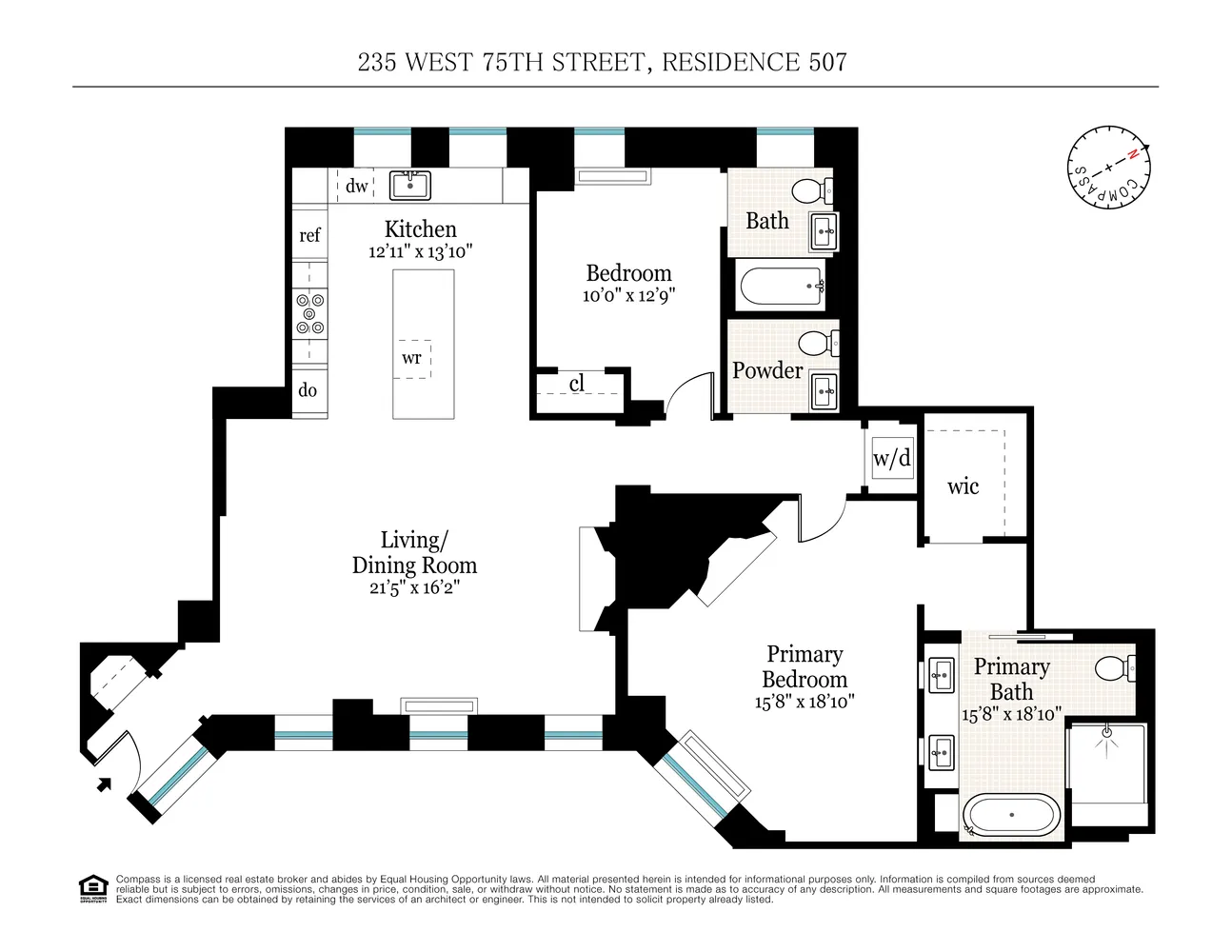 $3,175,000 | 235 West 75th Street, Unit 507 | Upper West Side