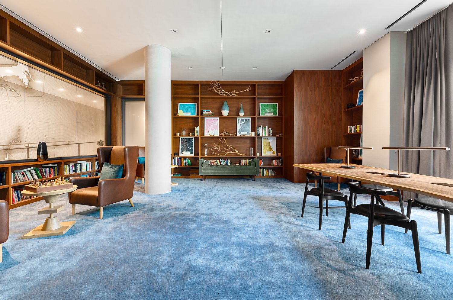 550 Vanderbilt Avenue, Unit 803 Brooklyn, NY 11238 - Photo 9 of 14 a balcony with furniture and a large window