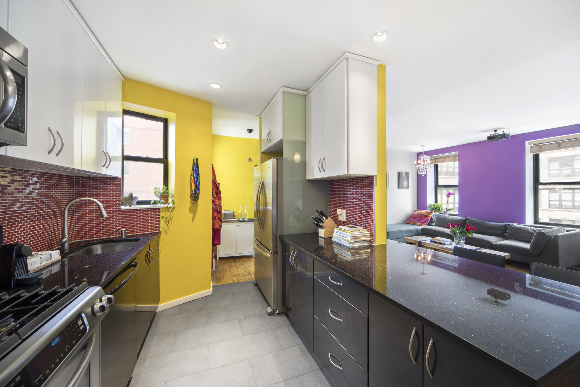 319 East 105th Street, Unit 5A Manhattan, NY 10029 - Photo 4 of 13 a kitchen with a sink stove and refrigerator