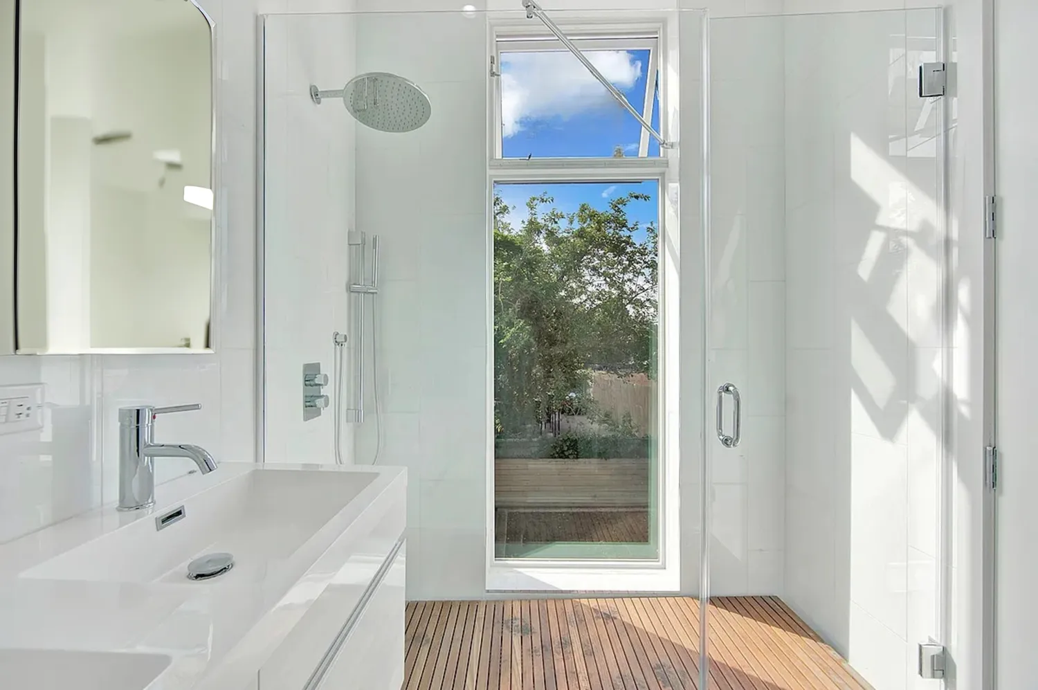 a bathroom with a sink and a bathtub