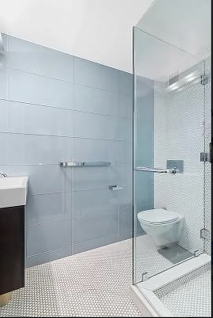167 West 73rd Street, Unit 9 Manhattan, NY 10023 - Photo 6 of 9 a bathroom with a toilet and a shower