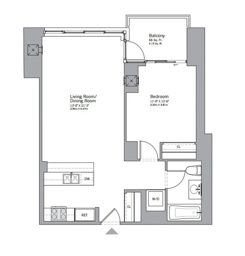 a picture of a room with a floor plan