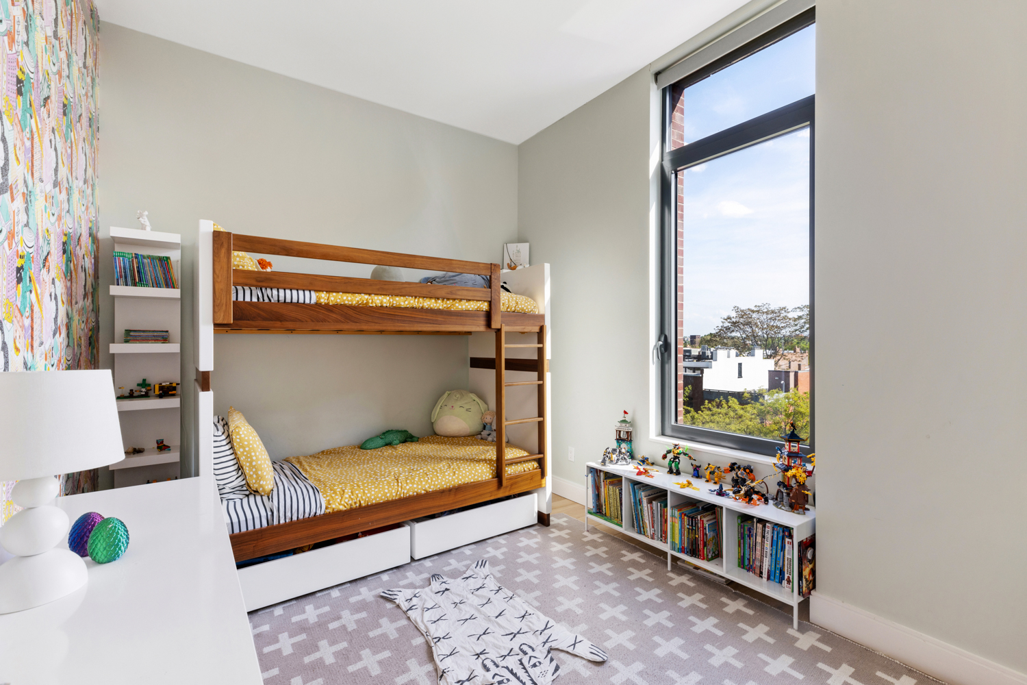 347 Henry Street, Unit 5B Brooklyn, NY 11201 - Photo 11 of 25 a bedroom with furniture and a window