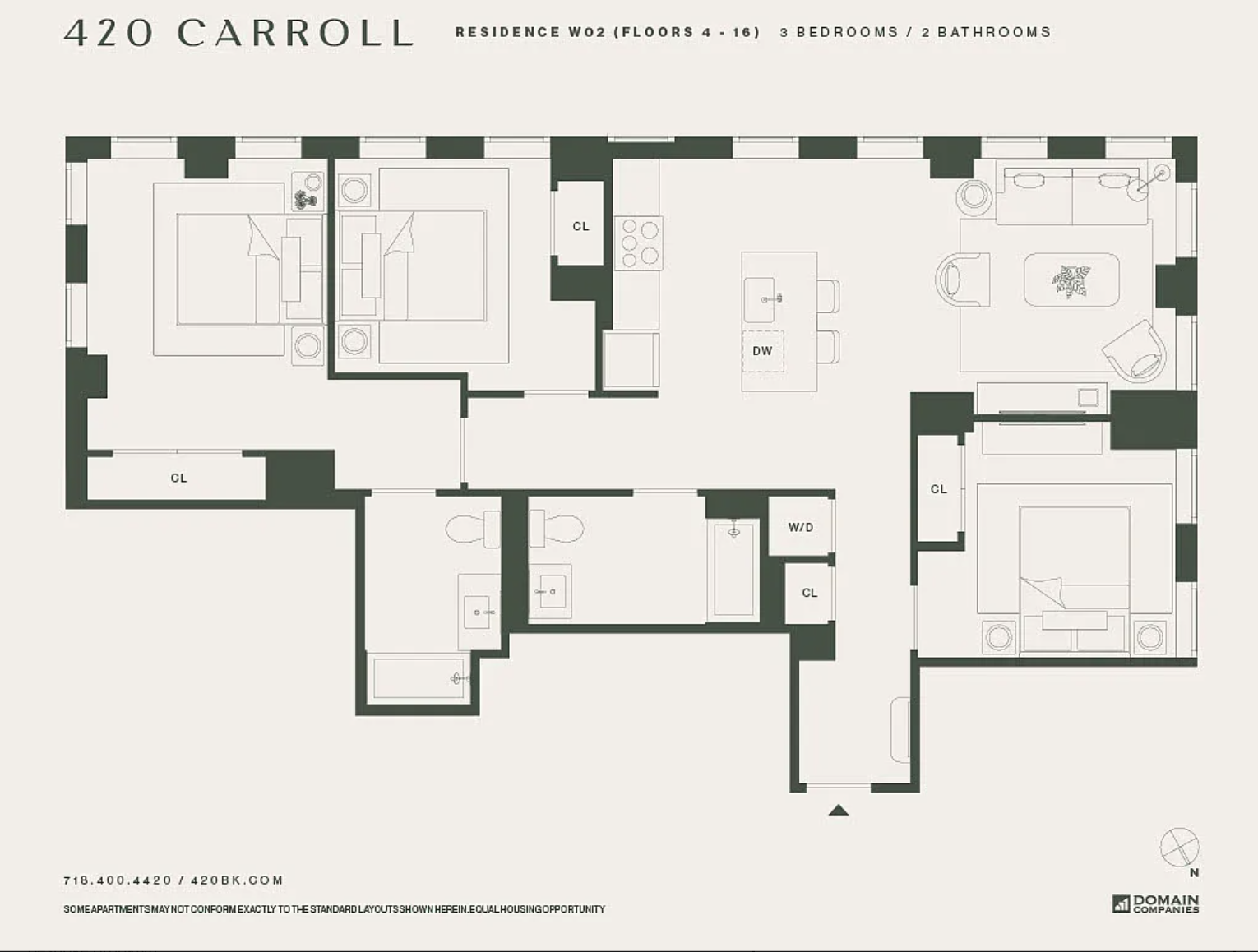 420 Carroll Street, Unit W802 Brooklyn, NY 11215 - Photo 14 of 14 unknown