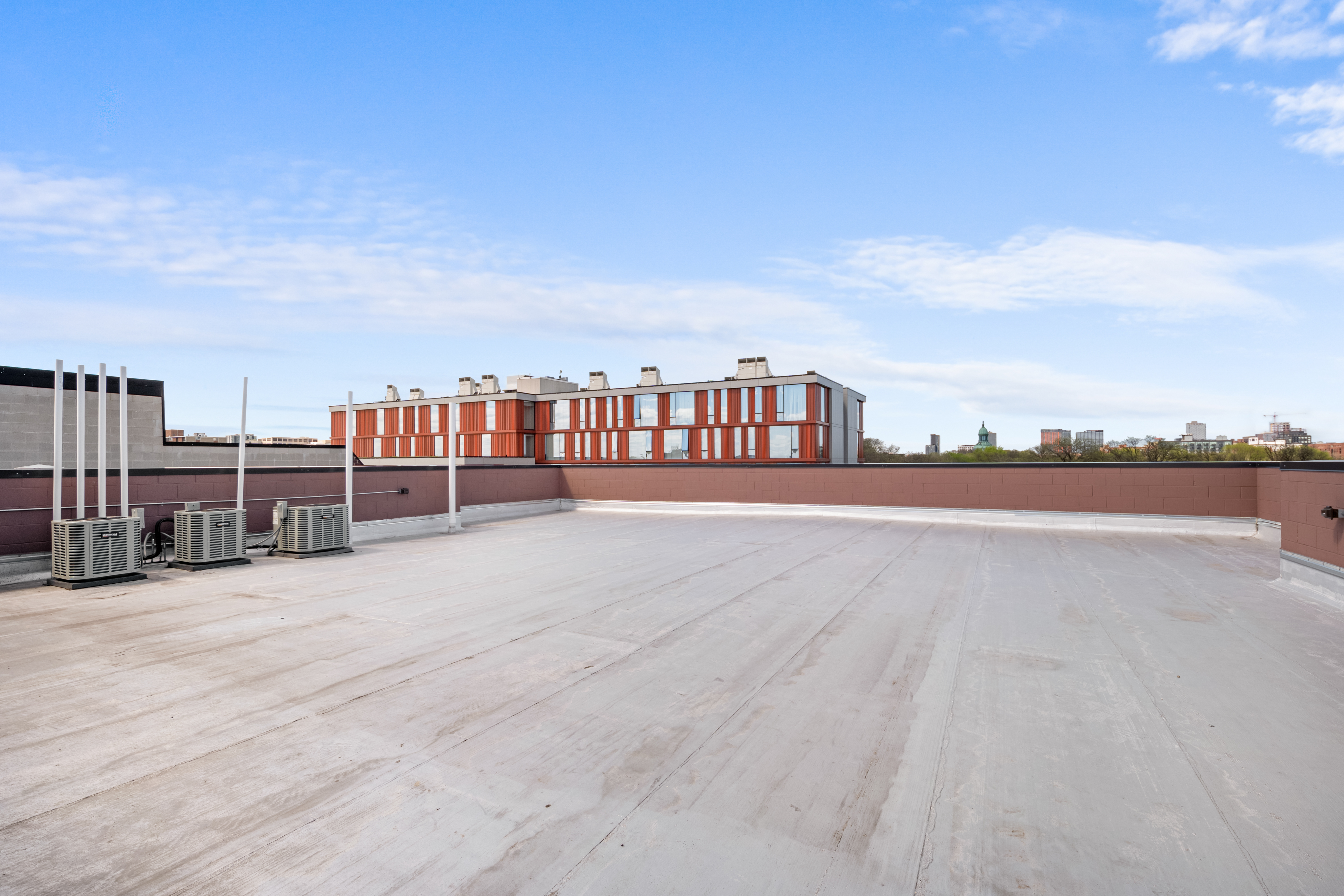 1327 West Taylor Street, Unit 4 Chicago, IL 60607 - Photo 26 of 27 wooden floor with city view