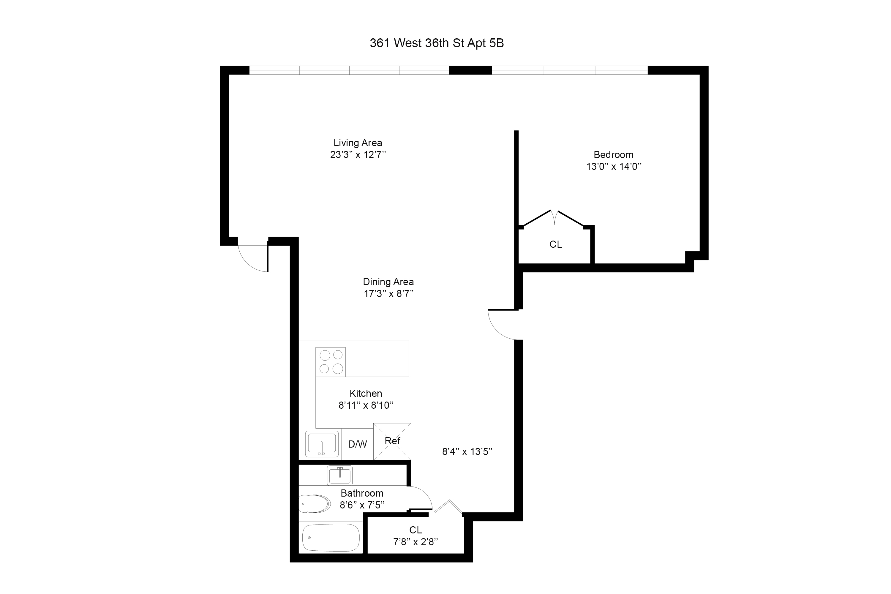 361 West 36th Street, Unit 5B Manhattan, NY 10018 - Photo 12 of 12