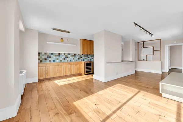 a view interior of the house and wooden floor