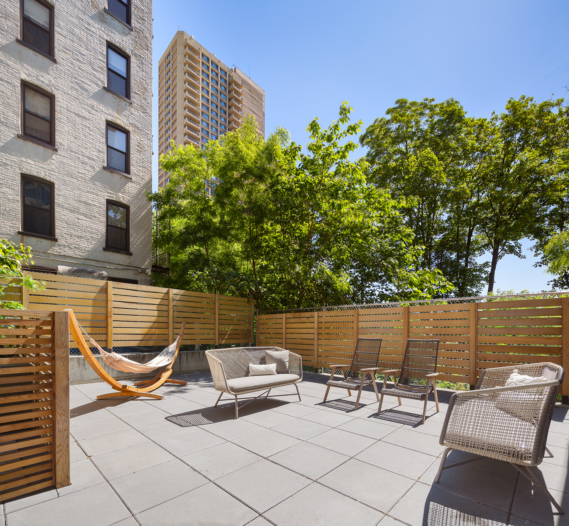 111 Montgomery Street, Unit GARDEN 1B Brooklyn, NY 11225 - Photo 4 of 15 a view of outdoor space with seating area