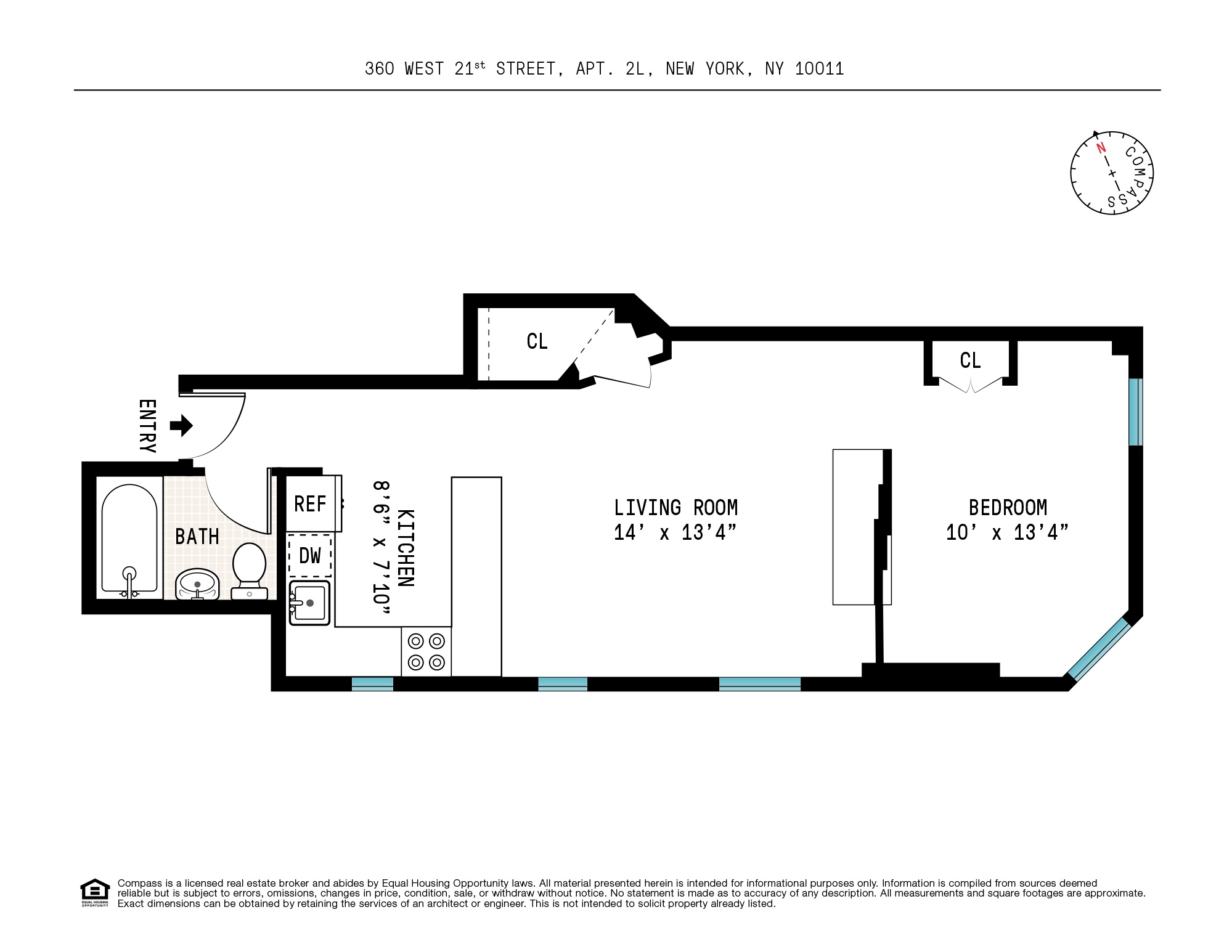 360 West 21st Street, Unit 2L Manhattan, NY 10011 - Photo 11 of 11