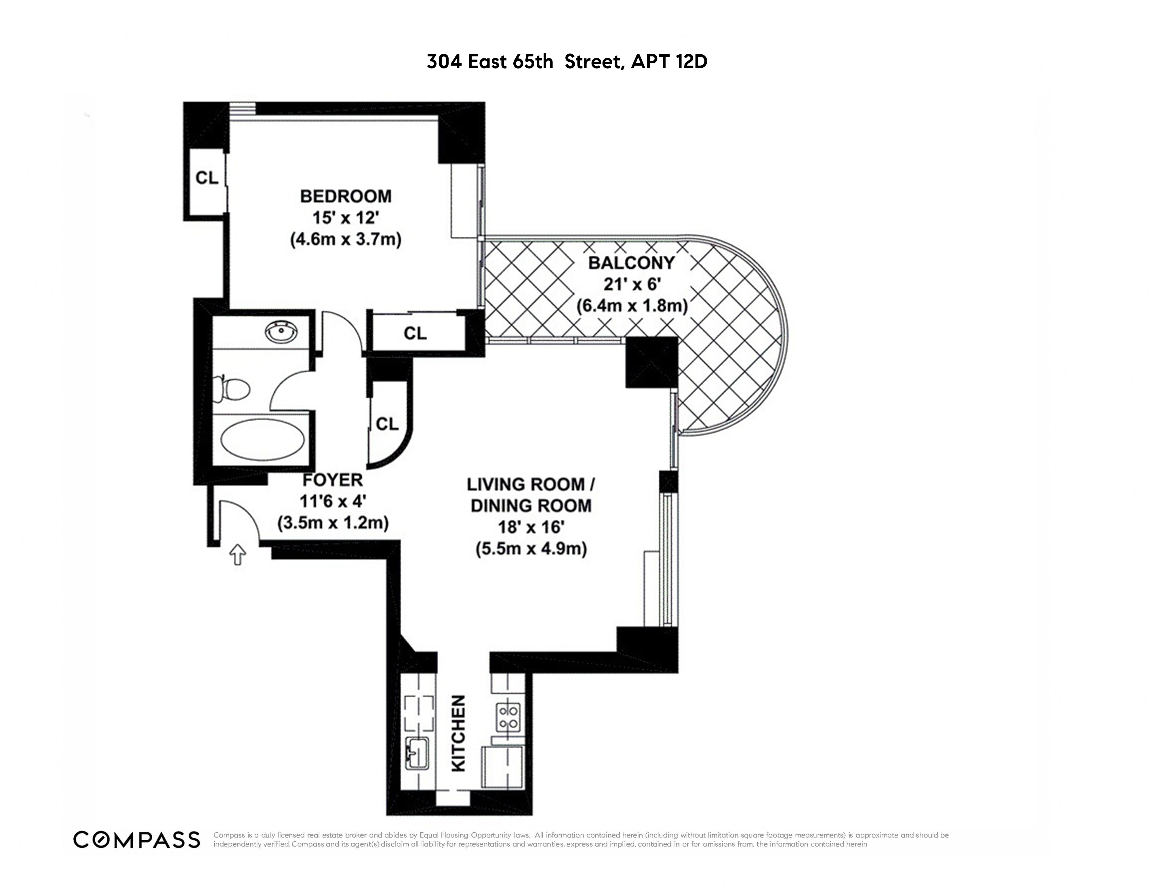 304 East 65th Street, Unit 12D Manhattan, NY 10065 - Photo 6 of 6