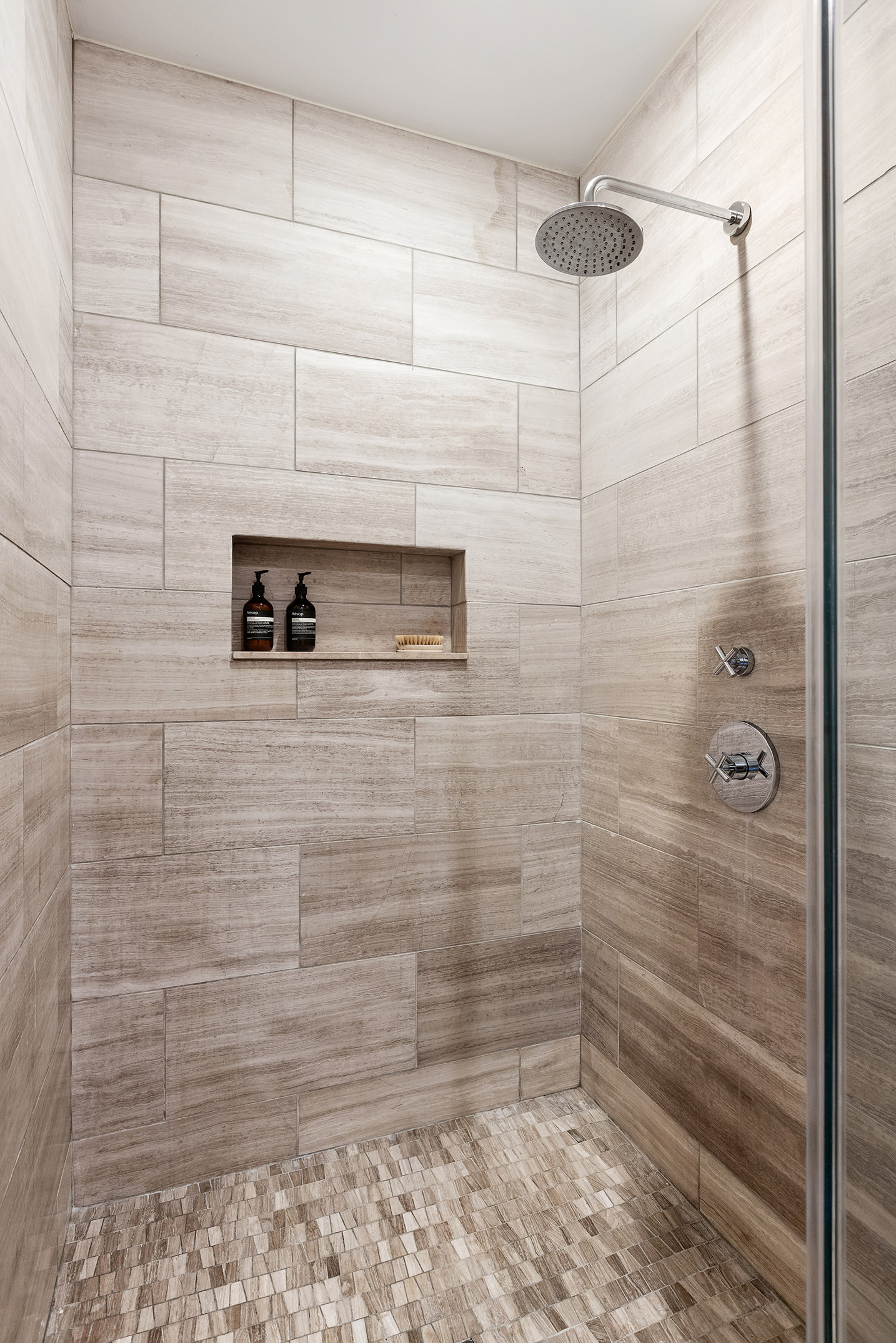 76 Lefferts Place, Unit 1B Brooklyn, NY 11238 - Photo 11 of 19 a bathroom with a shower