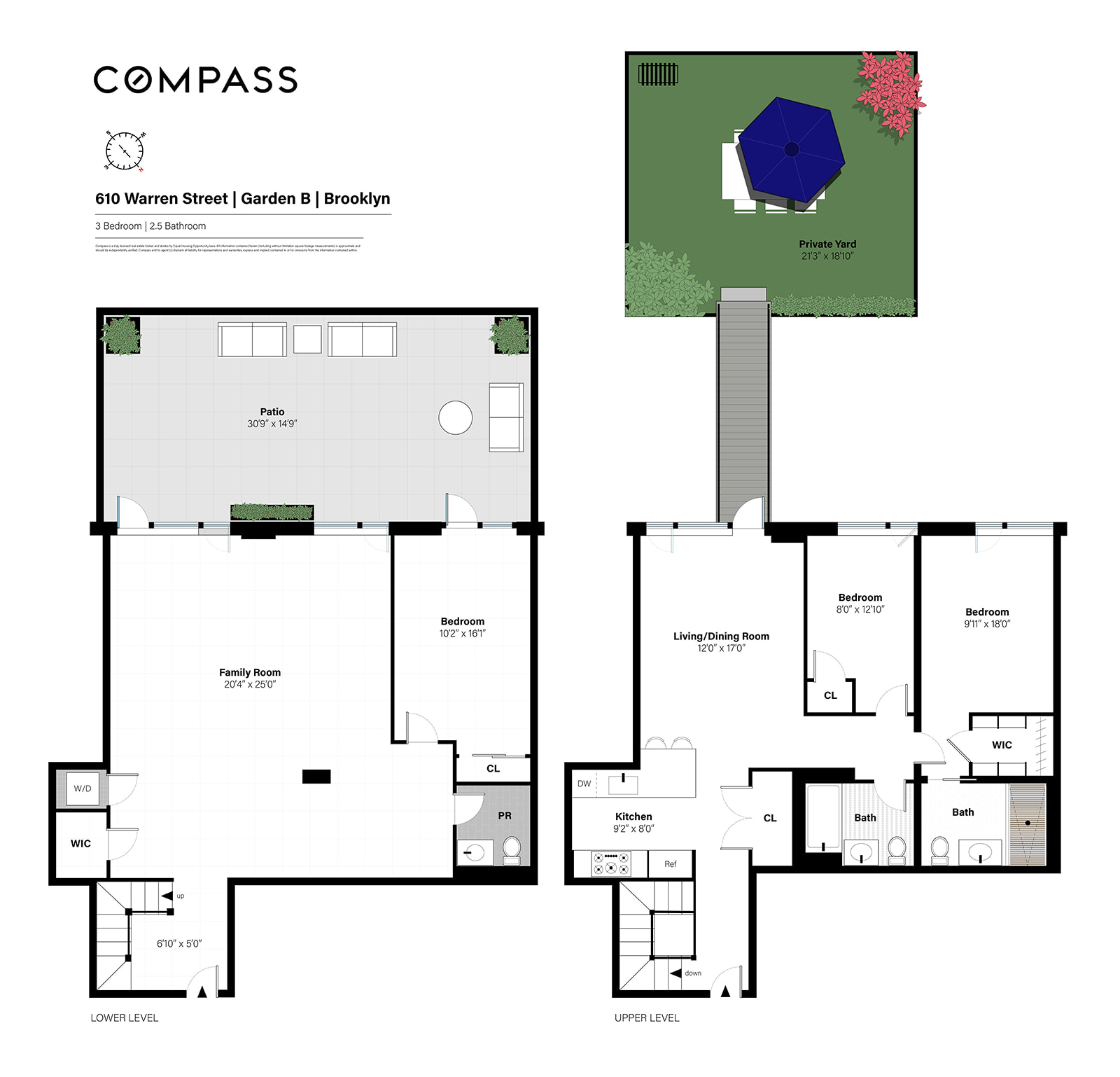 610 Warren Street, Unit GDNB Brooklyn, NY 11217 - Photo 17 of 17 a picture of a bench in front of a refrigerator