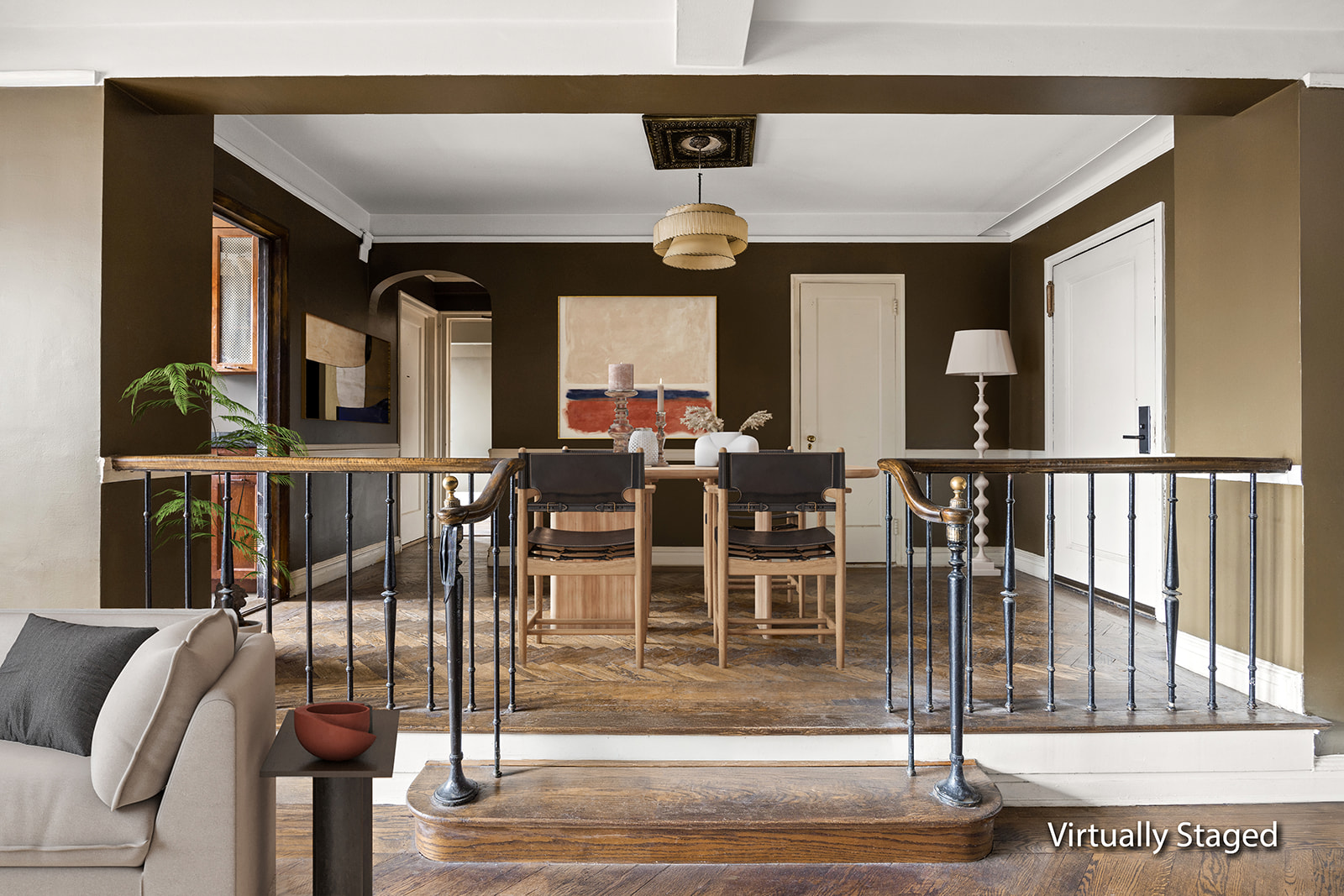 5 Riverside Drive, Unit 3B Manhattan, NY 10023 - Photo 5 of 14 a view of a dining room with furniture