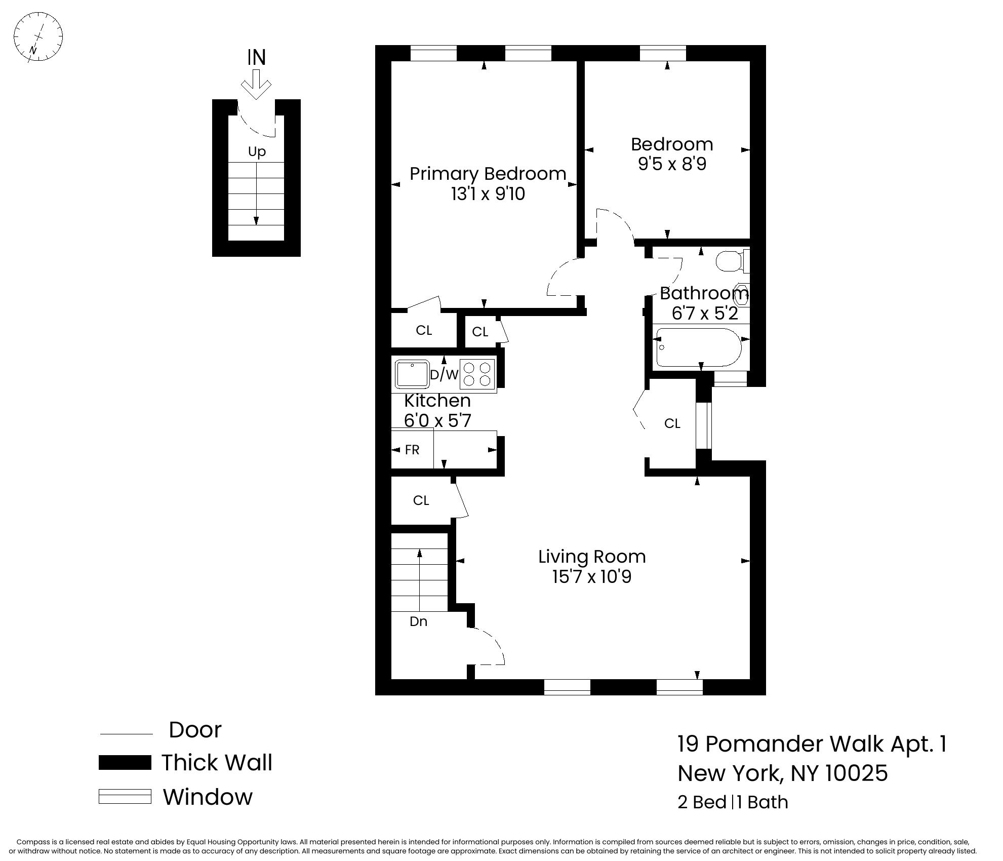 19 Pomander Walk, Unit 1 Manhattan, NY 10025 - Photo 10 of 10