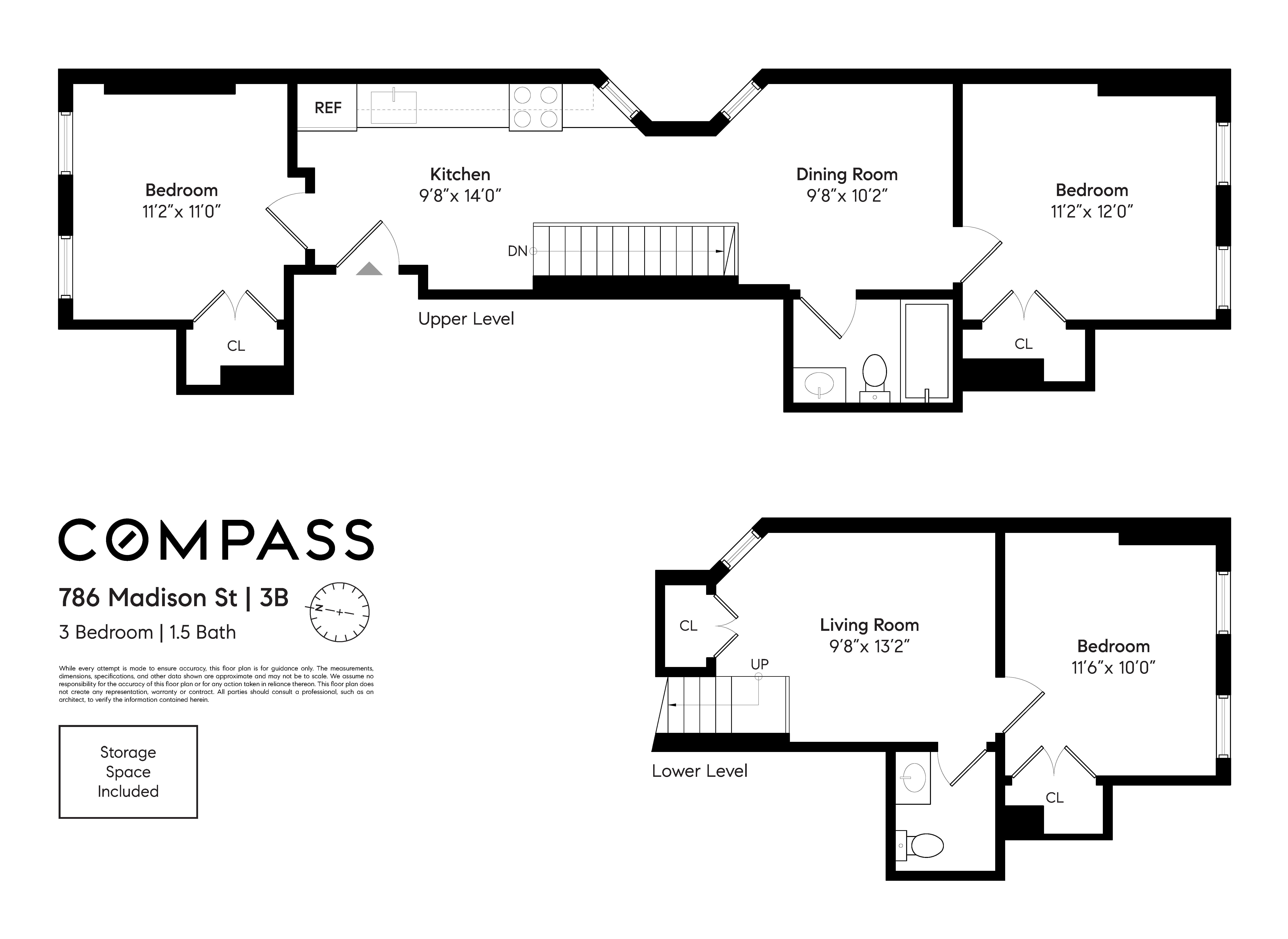 786 Madison Street, Unit 3B Brooklyn, NY 11221 - Photo 11 of 11 a picture of a book and a bed